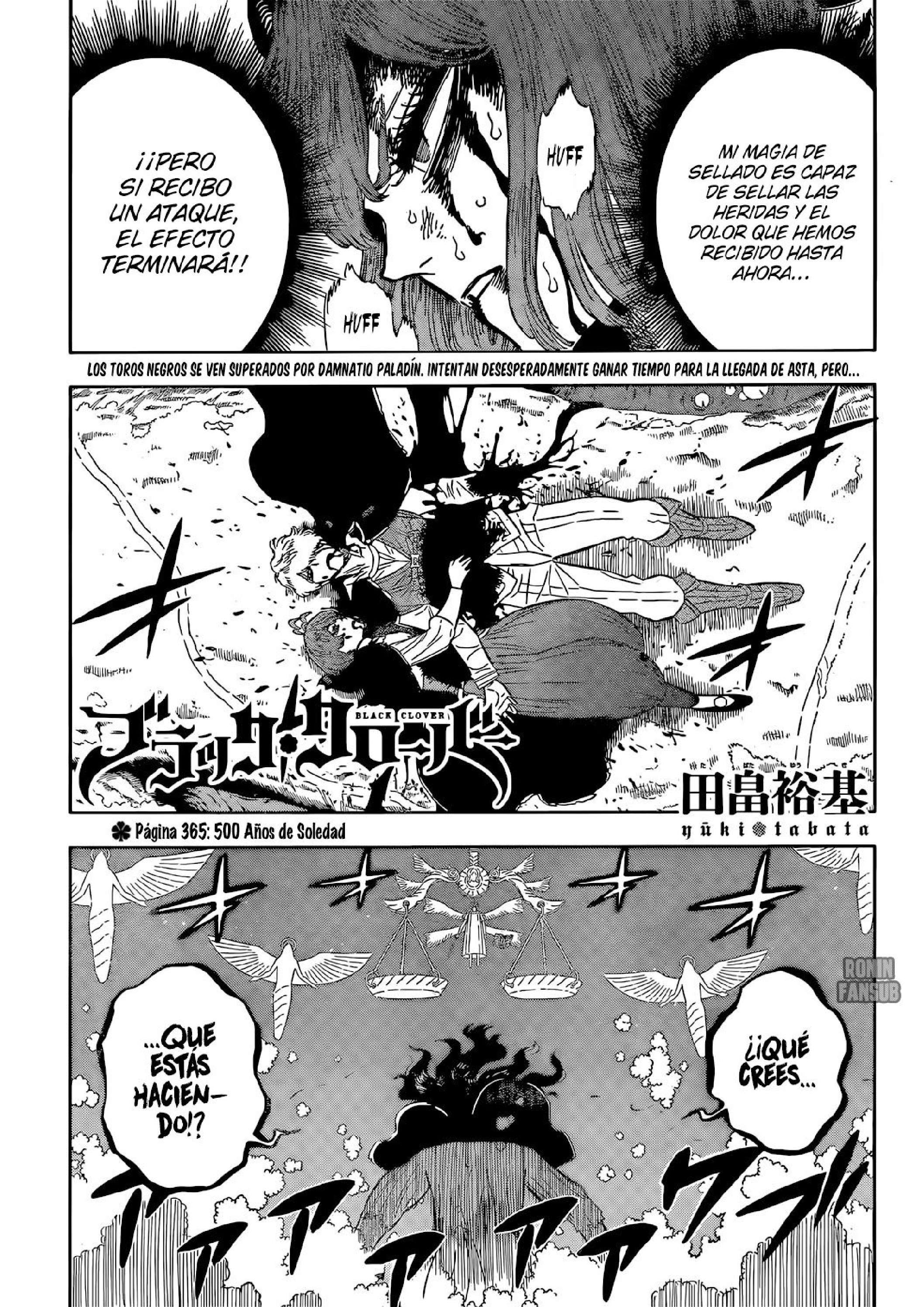 Read black Clover es Manga Online
