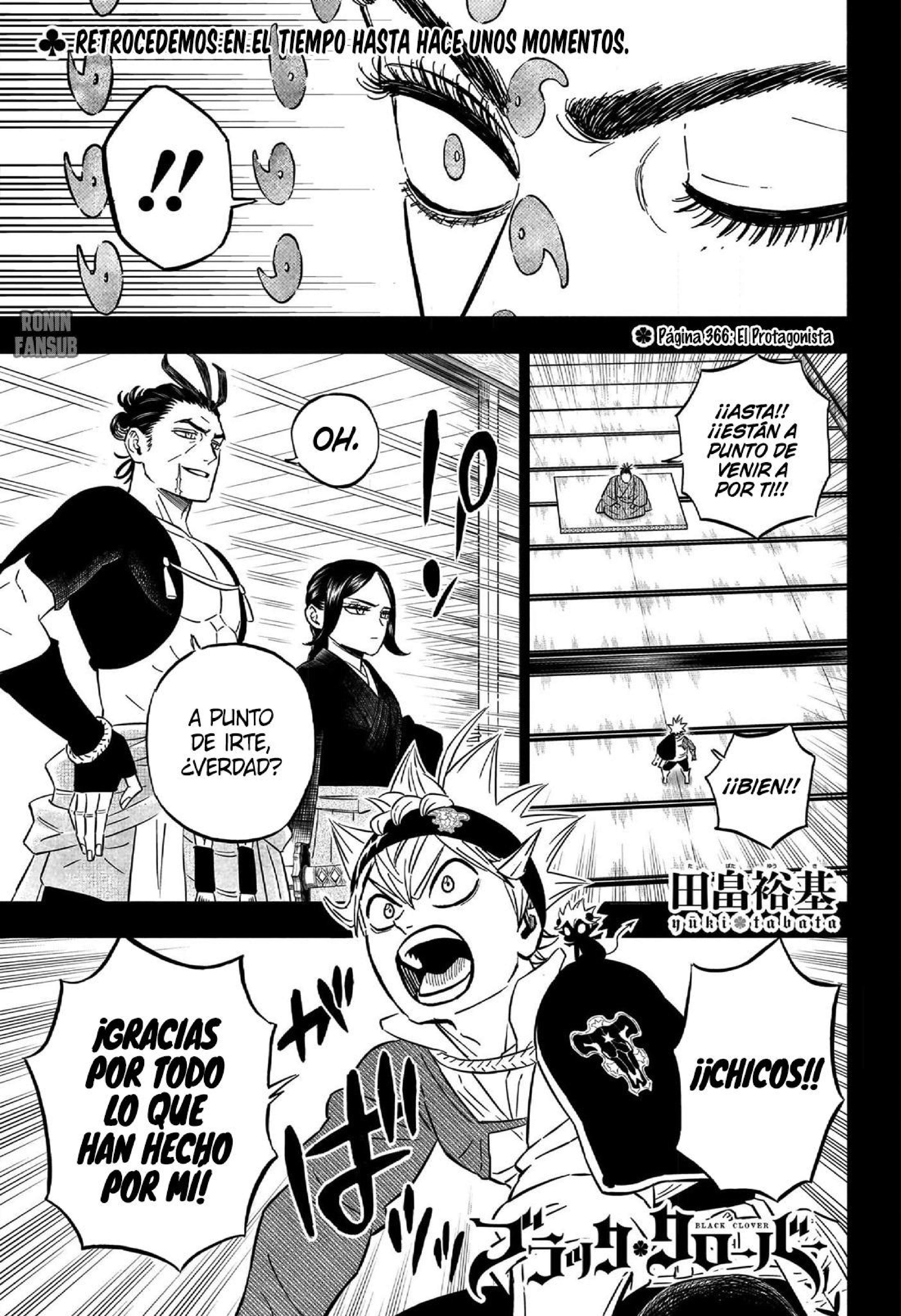 Read black Clover es Manga Online