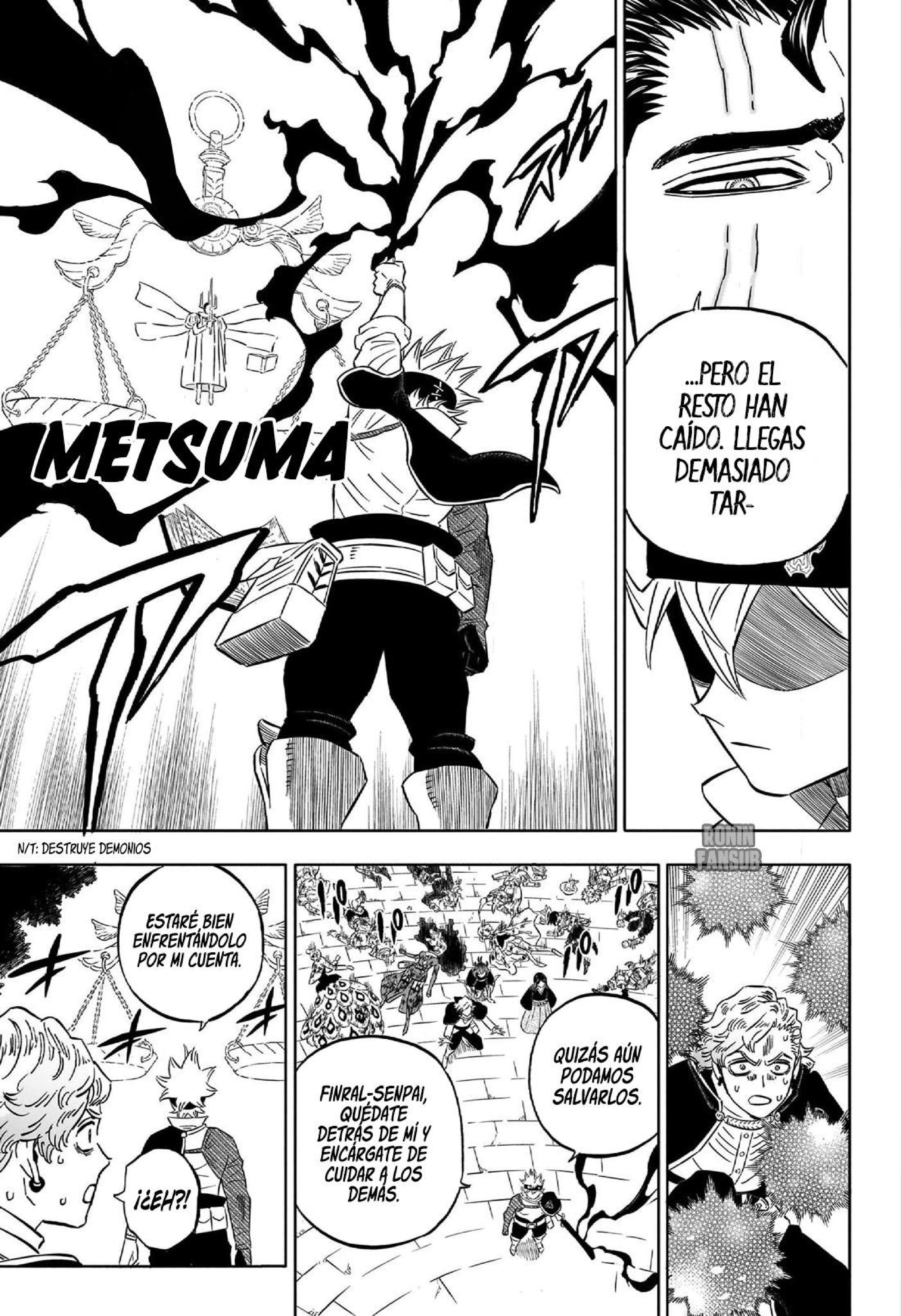 Read black Clover es Manga Online