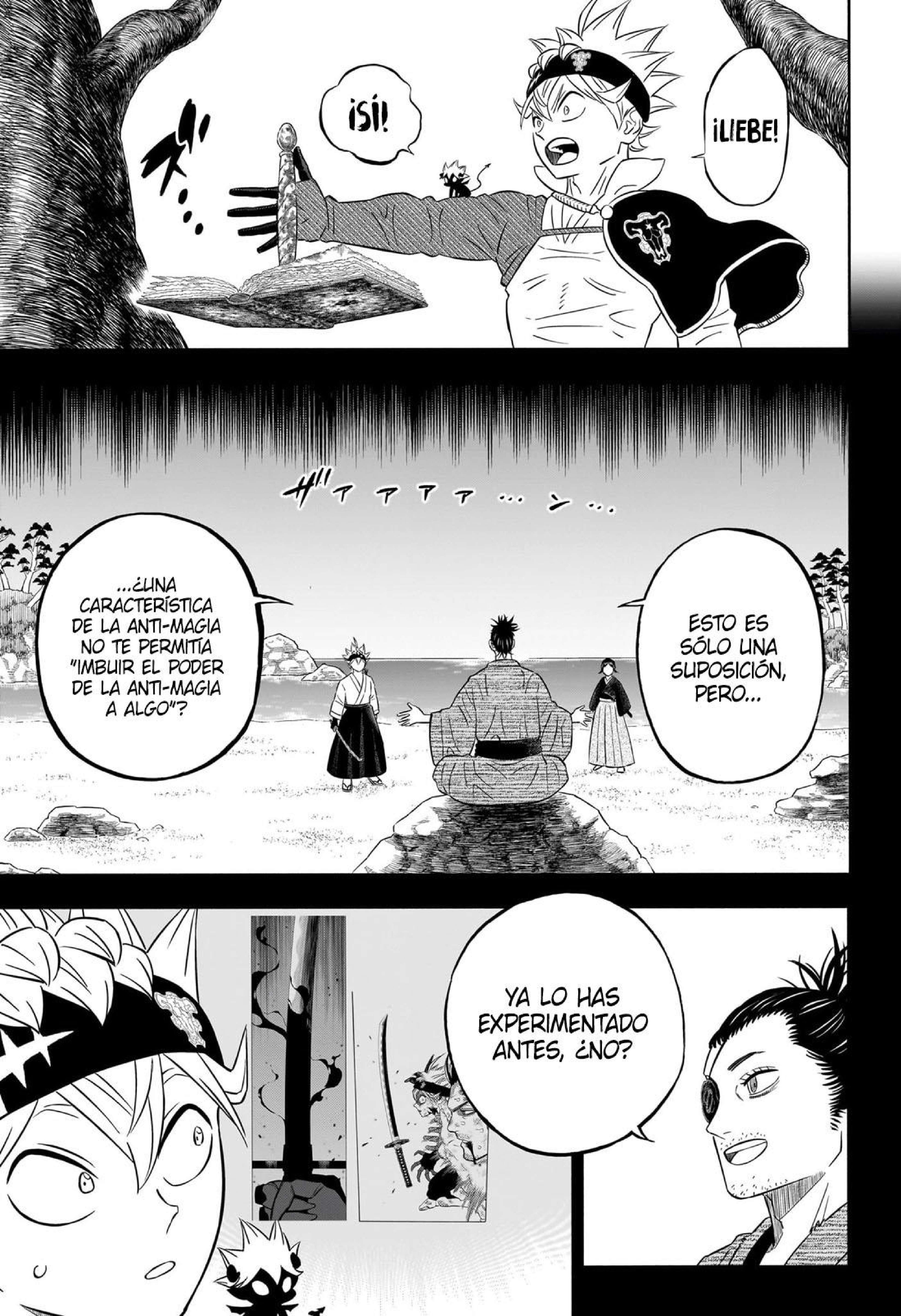 Read black Clover es Manga Online