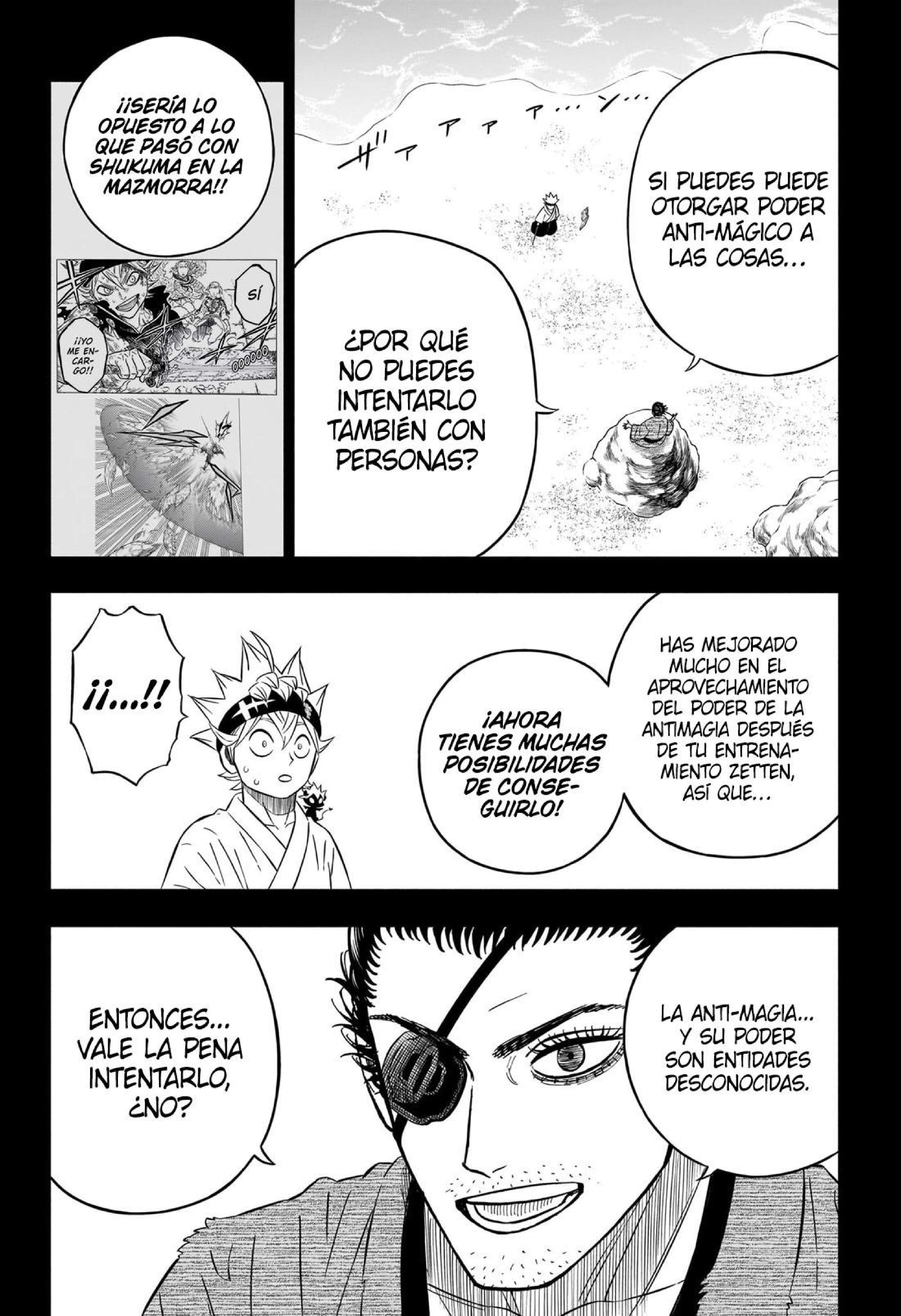 Read black Clover es Manga Online