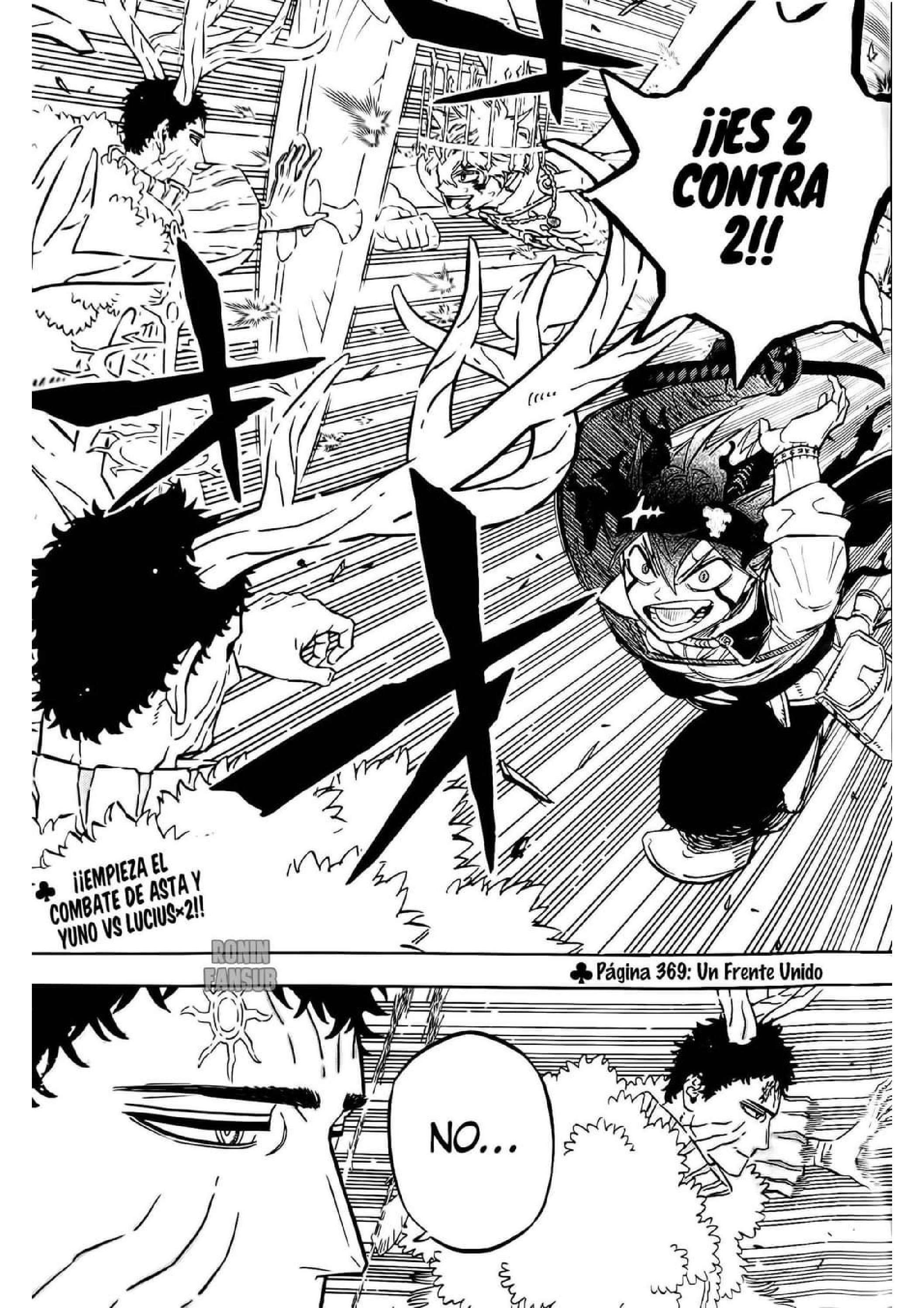 Read black Clover es Manga Online