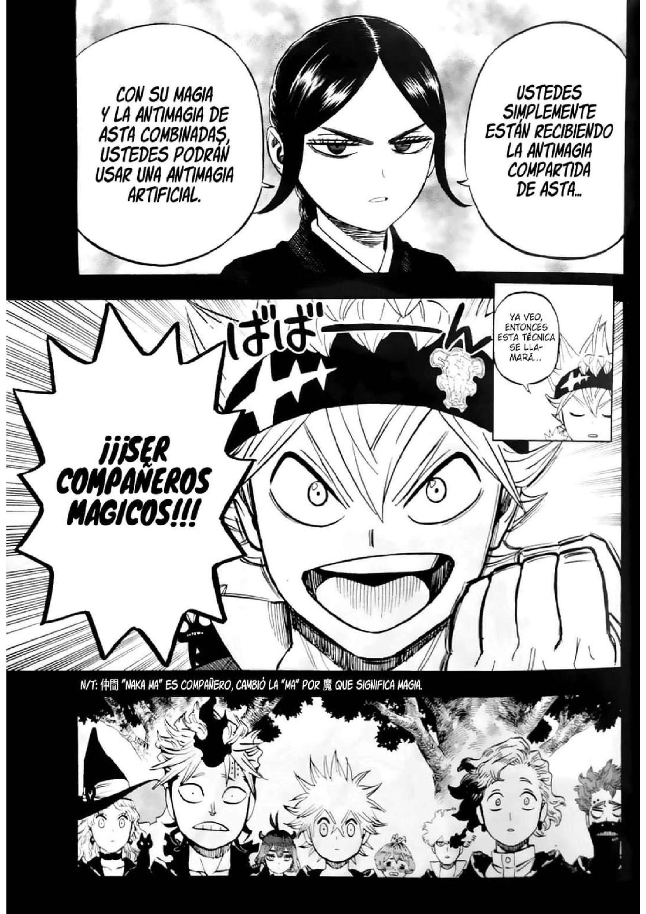 Read black Clover es Manga Online