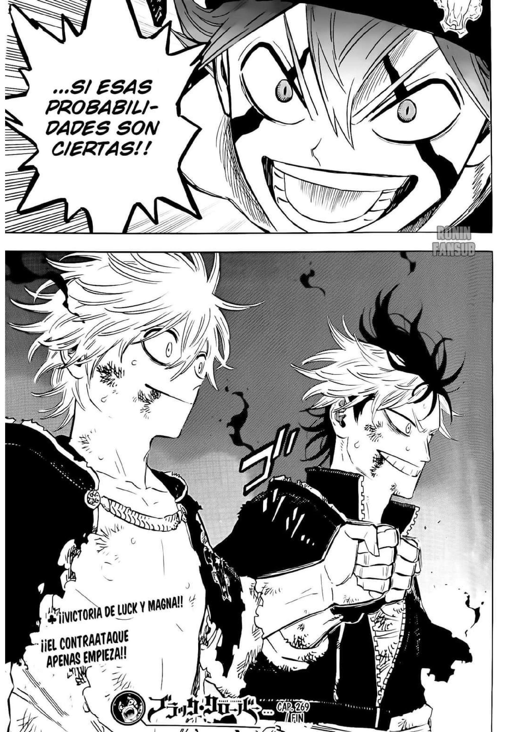 Read black Clover es Manga Online