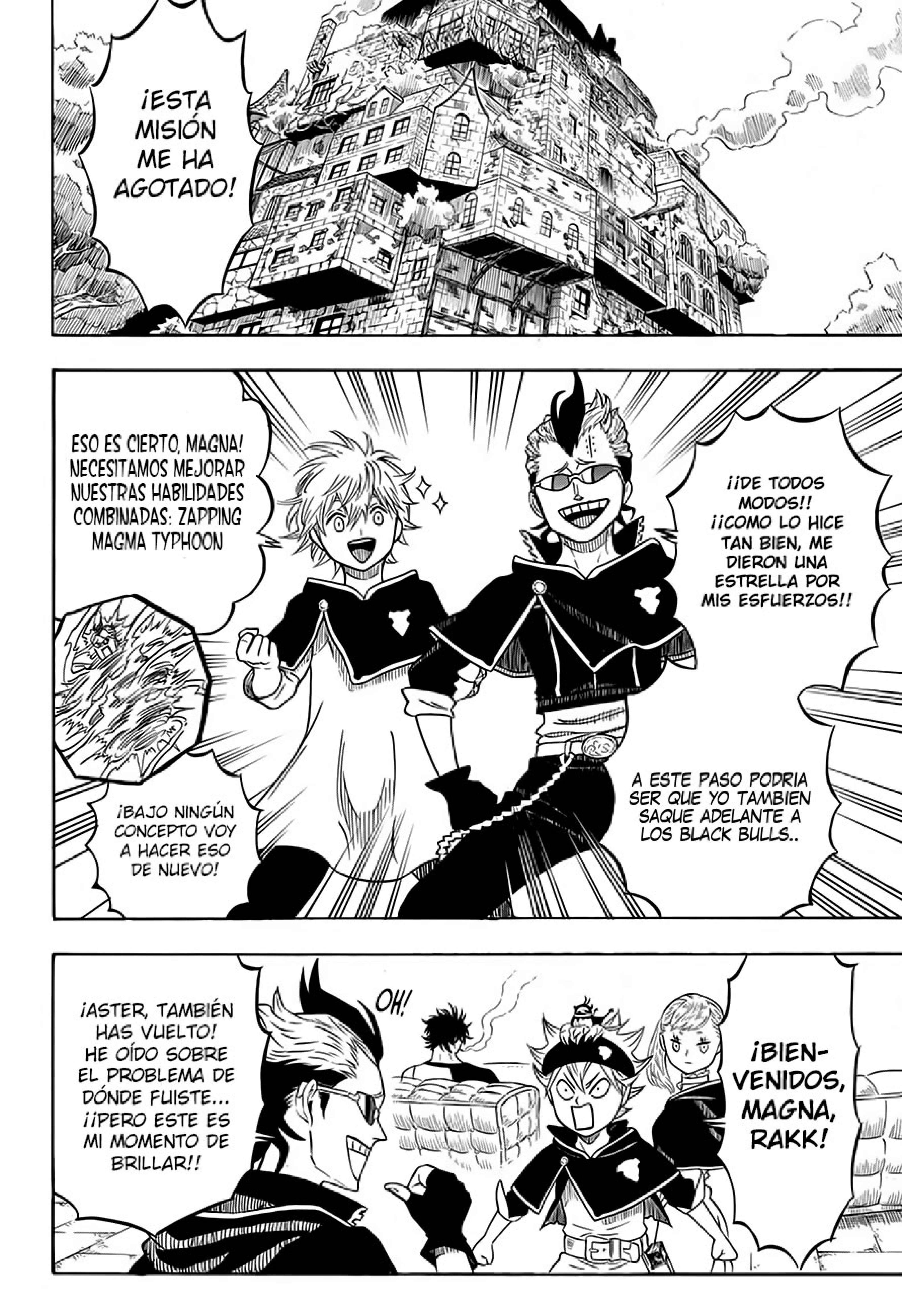 Read black Clover es Manga Online