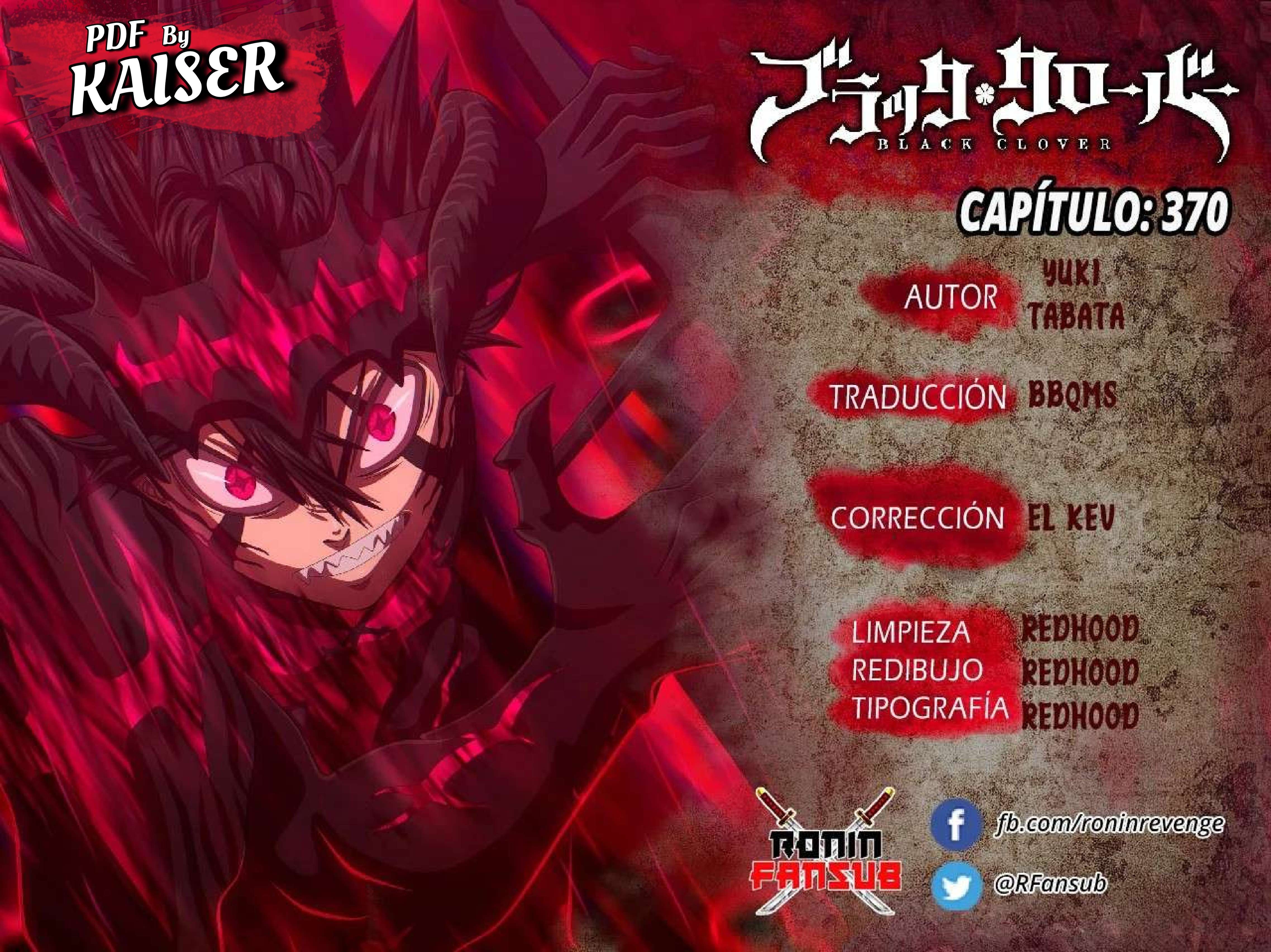 Read black Clover es Manga Online