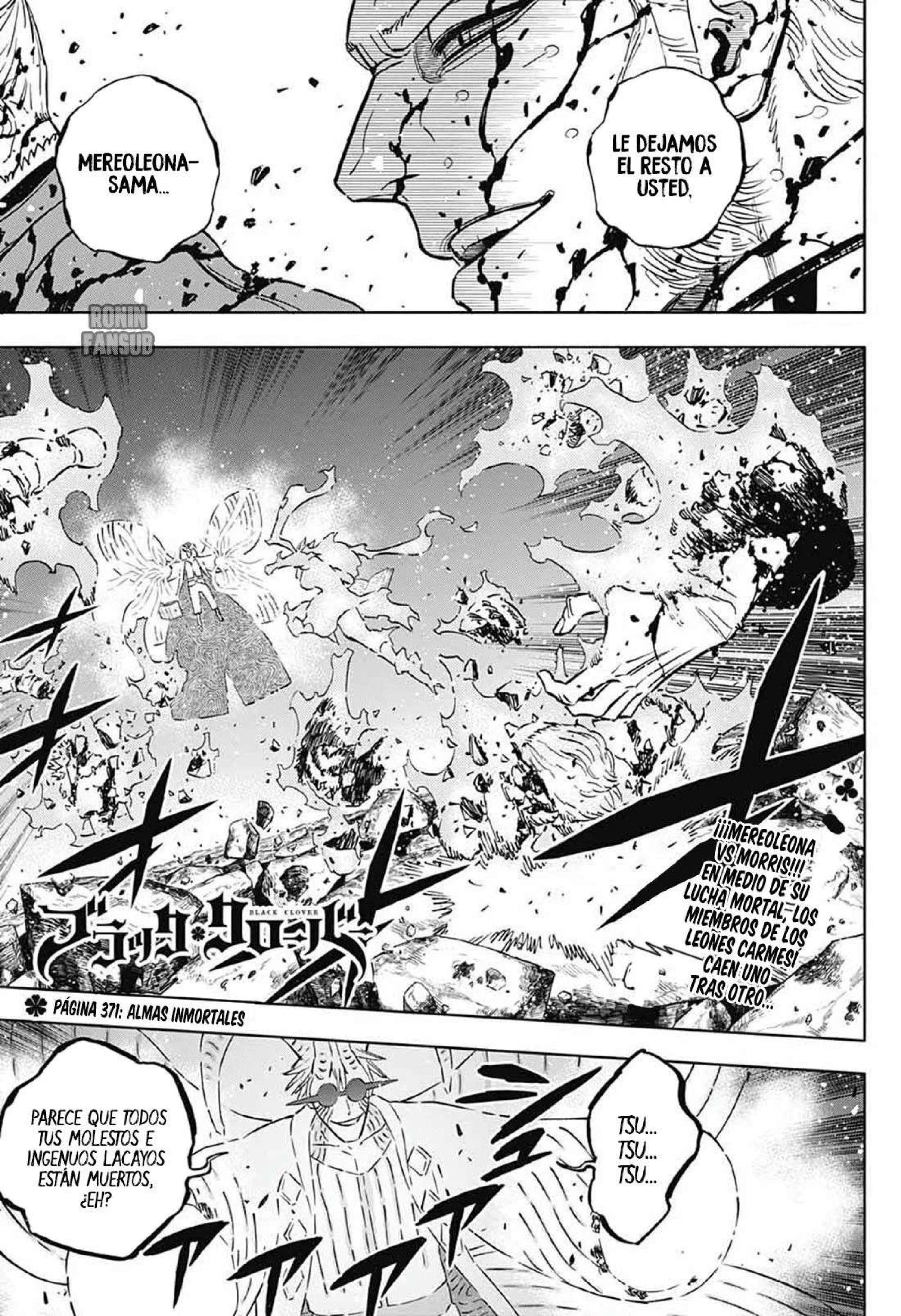 Read black Clover es Manga Online