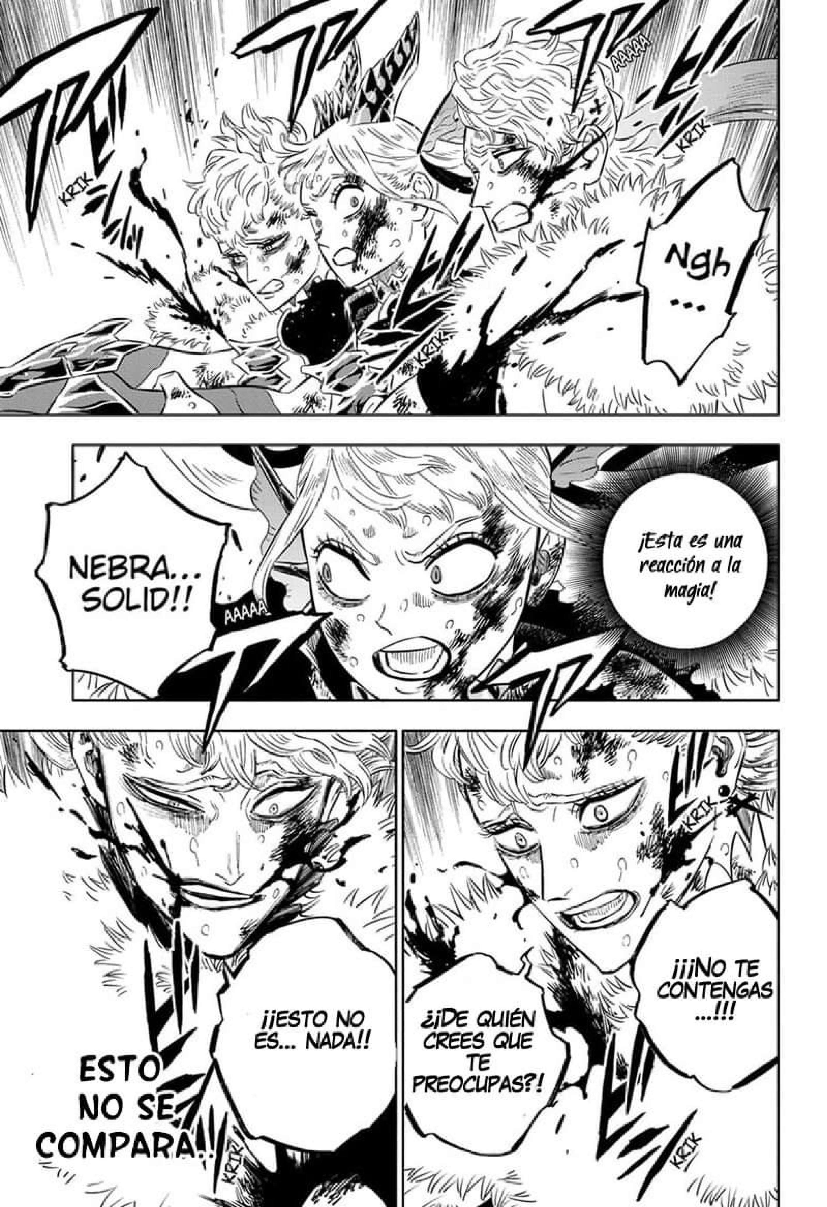 Read black Clover es Manga Online