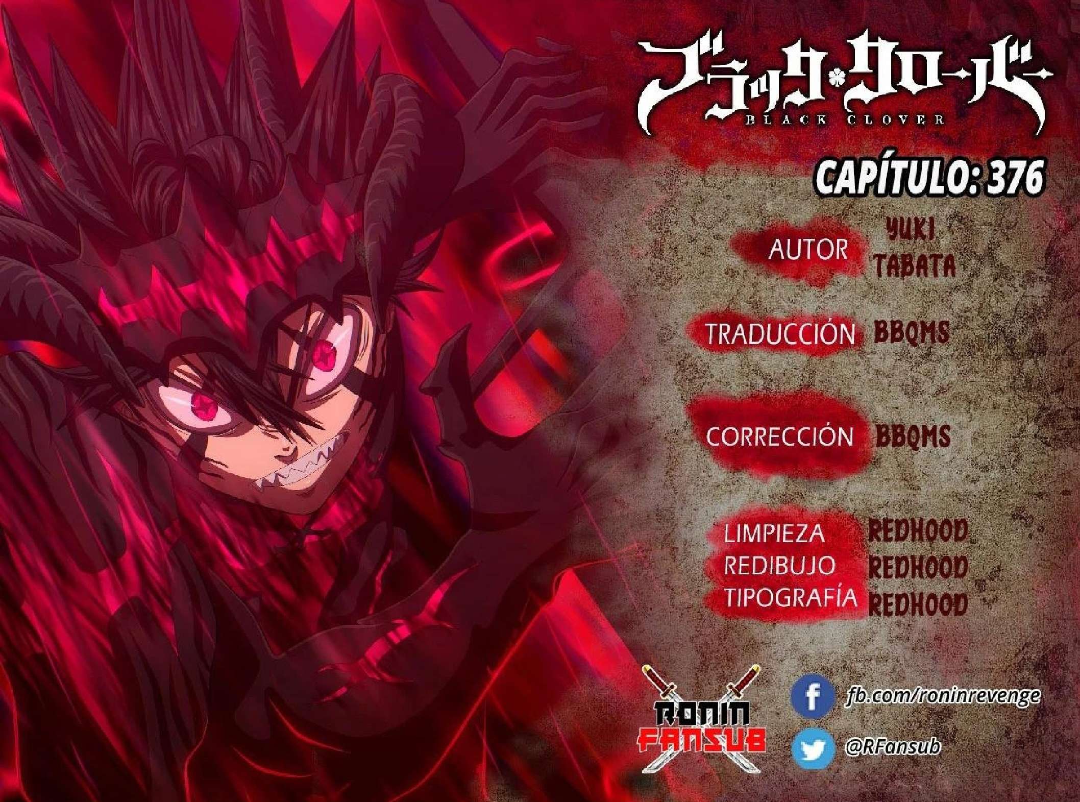 Read black Clover es Manga Online