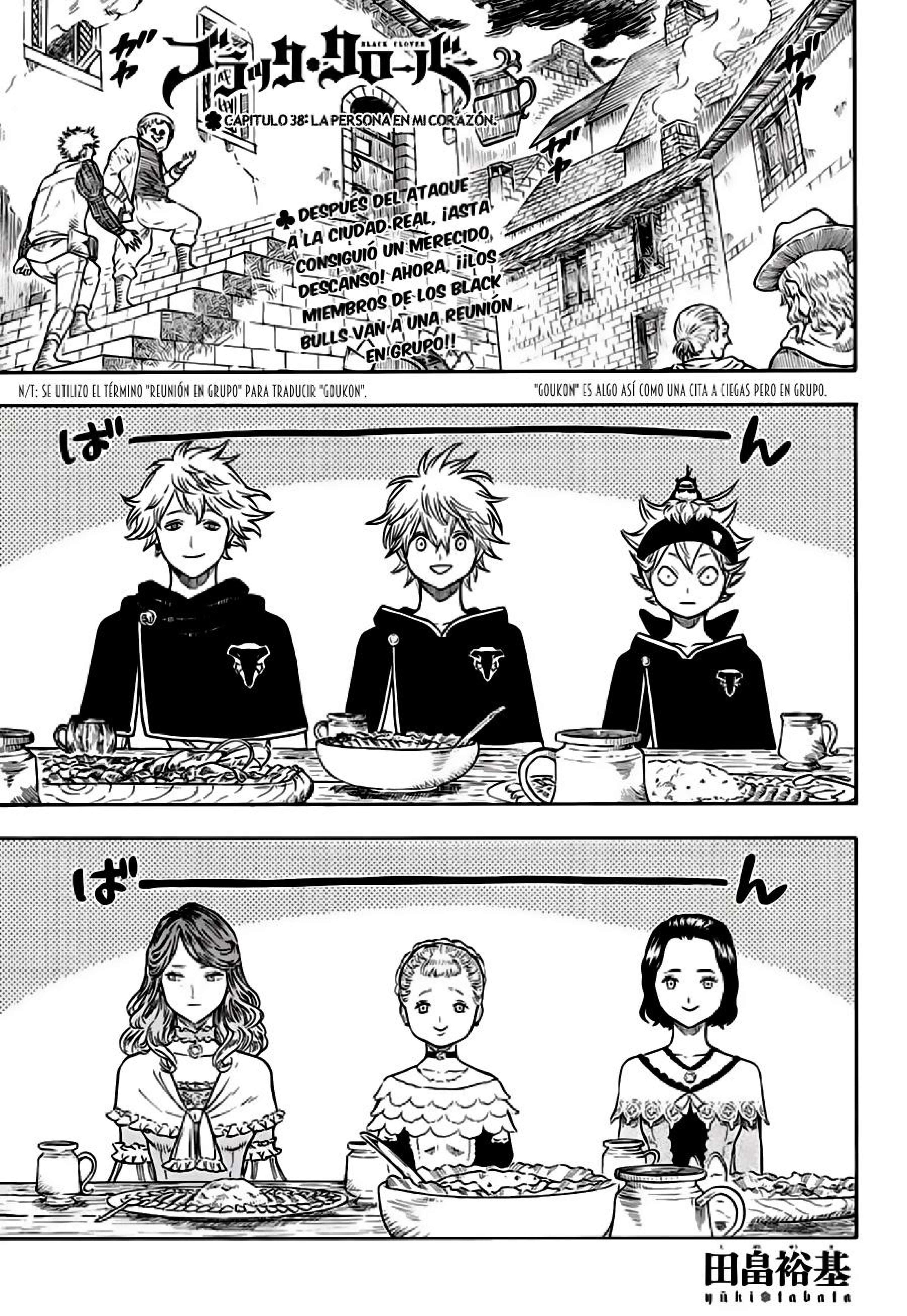Read black Clover es Manga Online