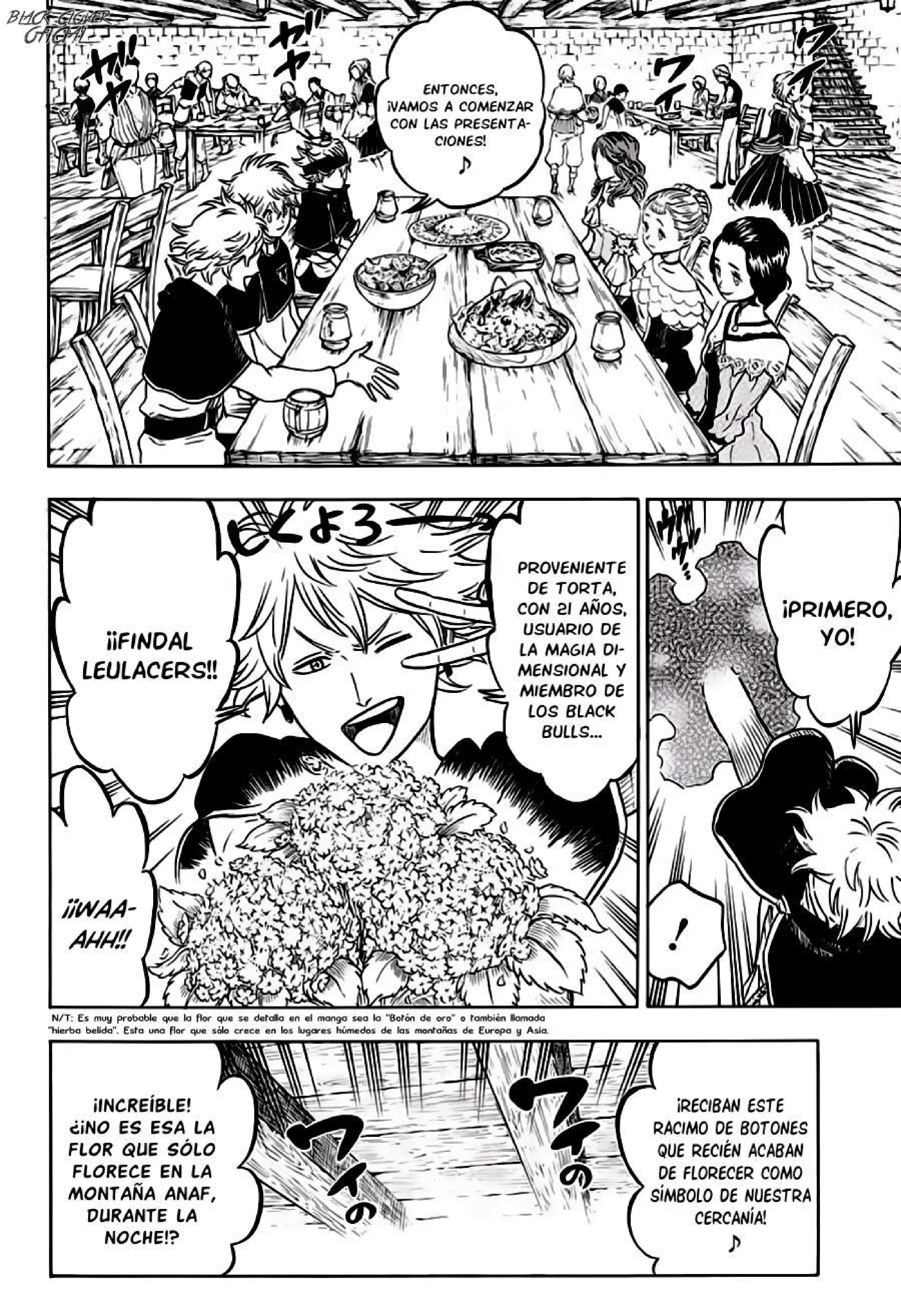 Read black Clover es Manga Online