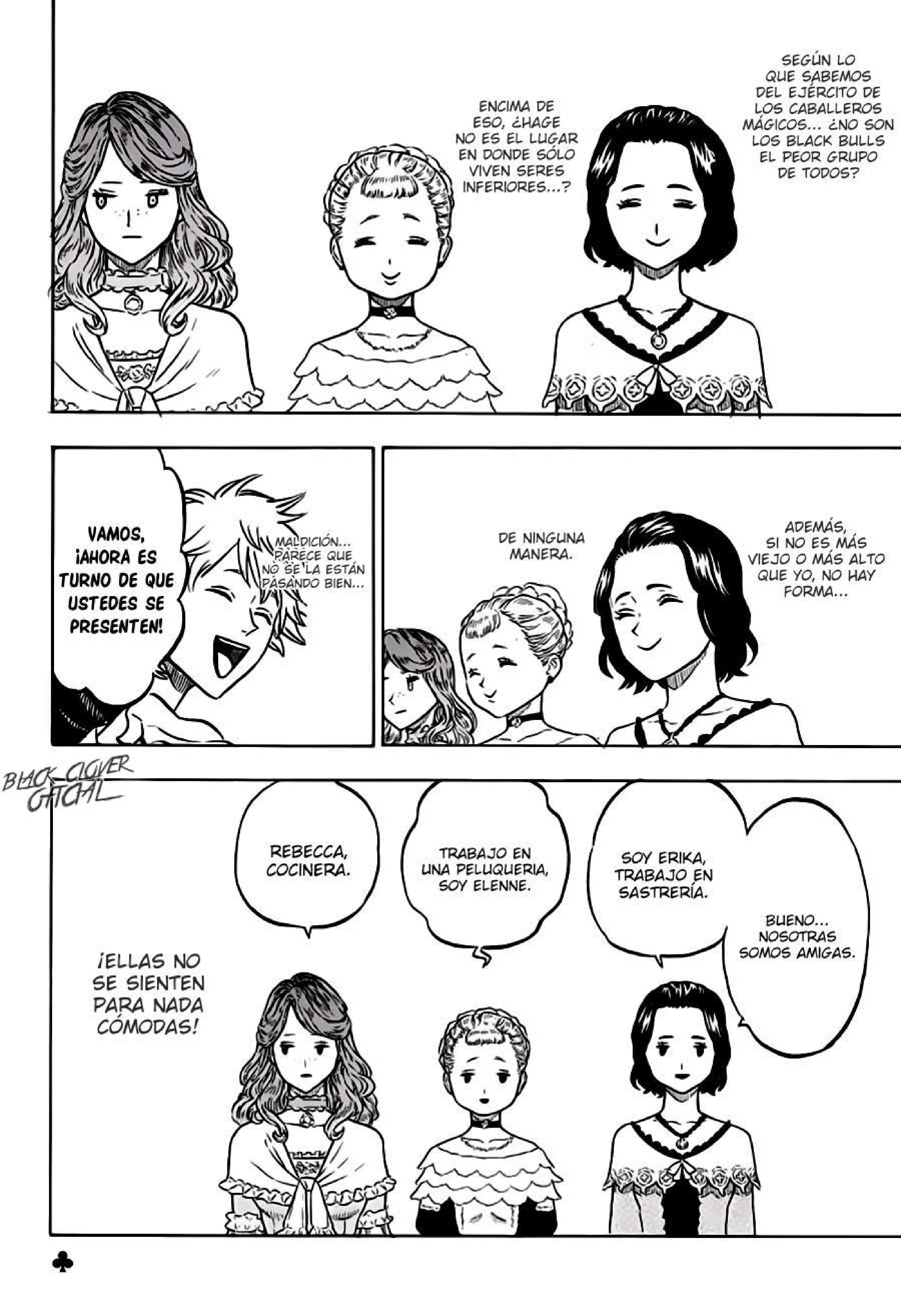 Read black Clover es Manga Online