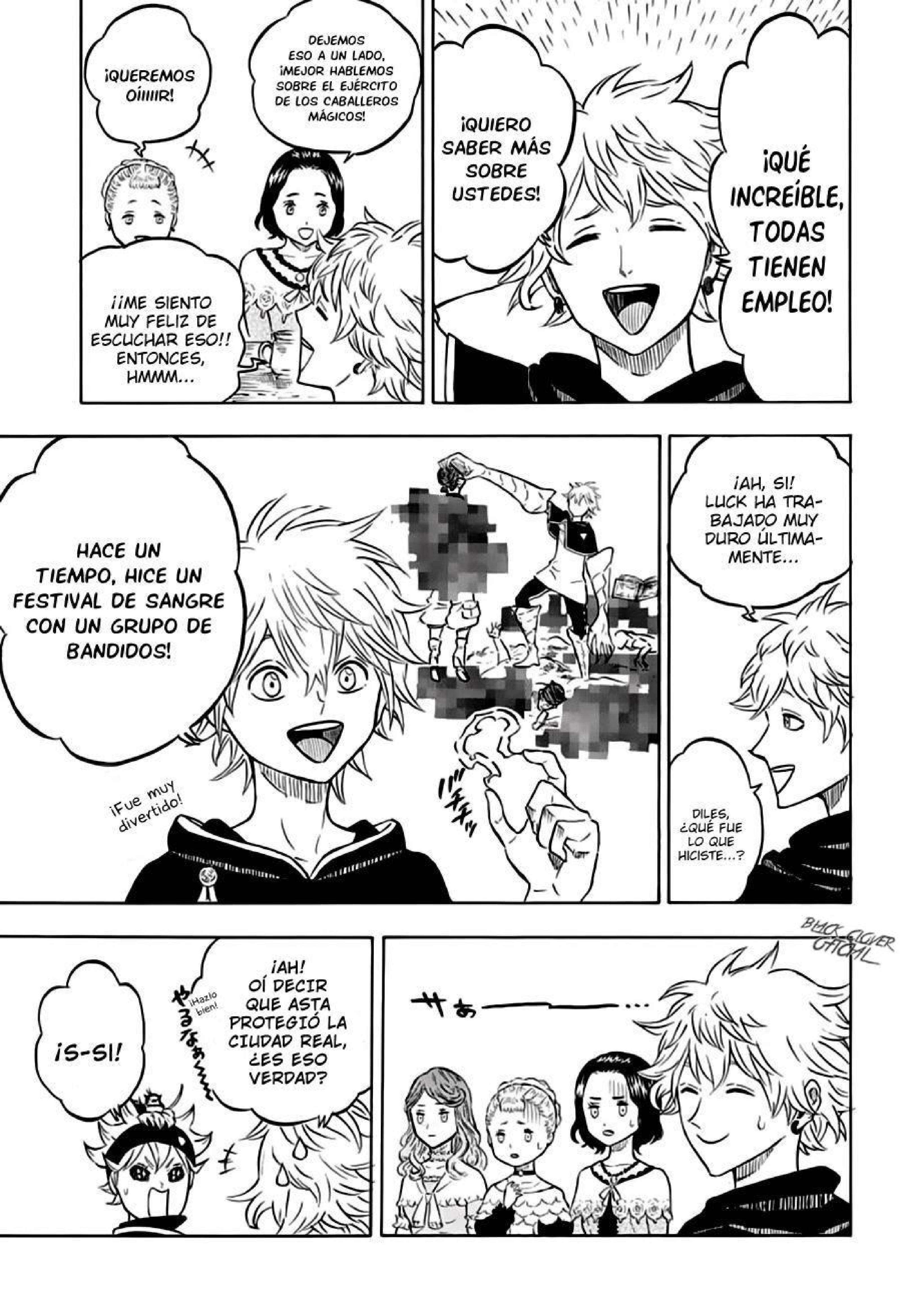 Read black Clover es Manga Online