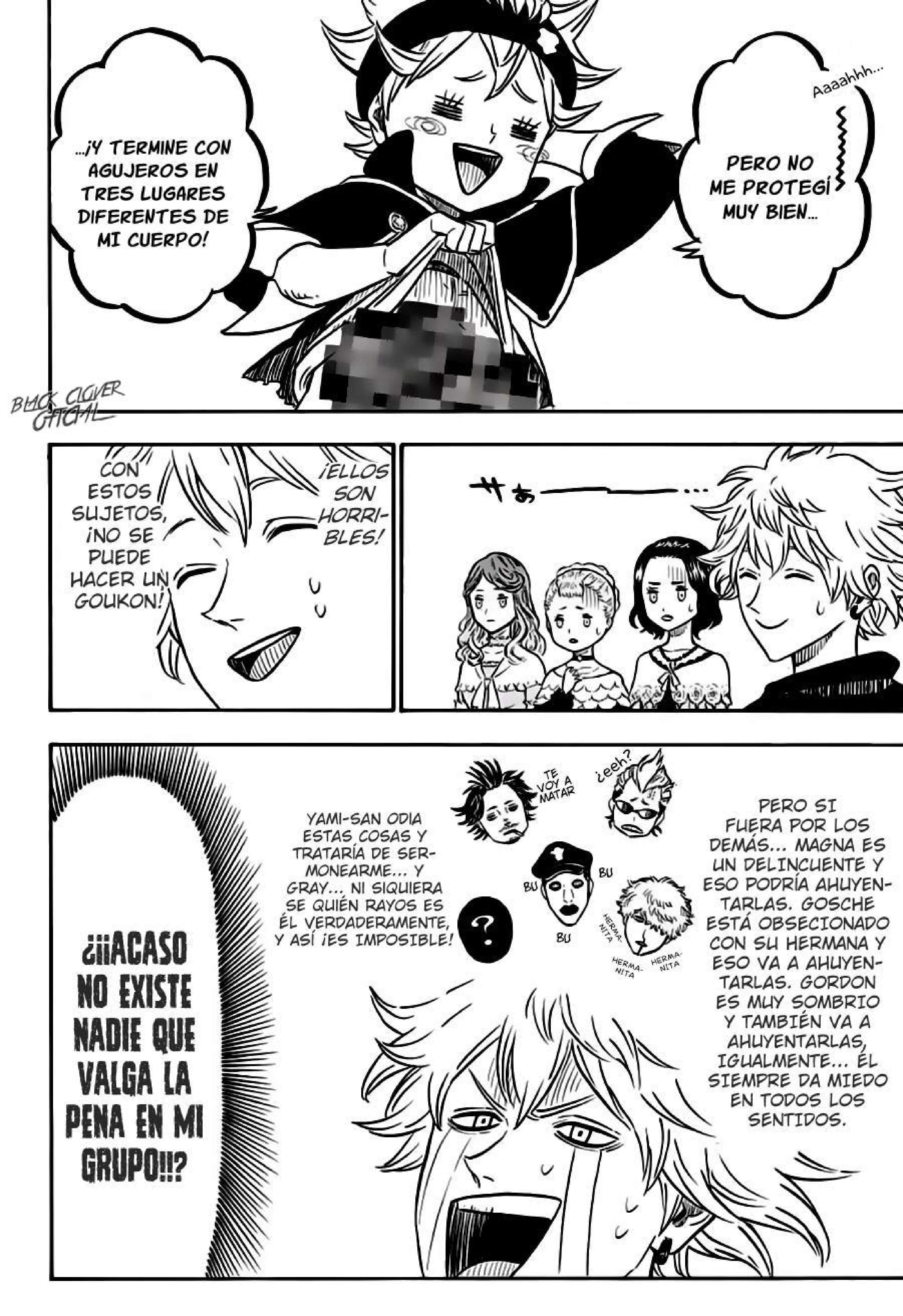 Read black Clover es Manga Online