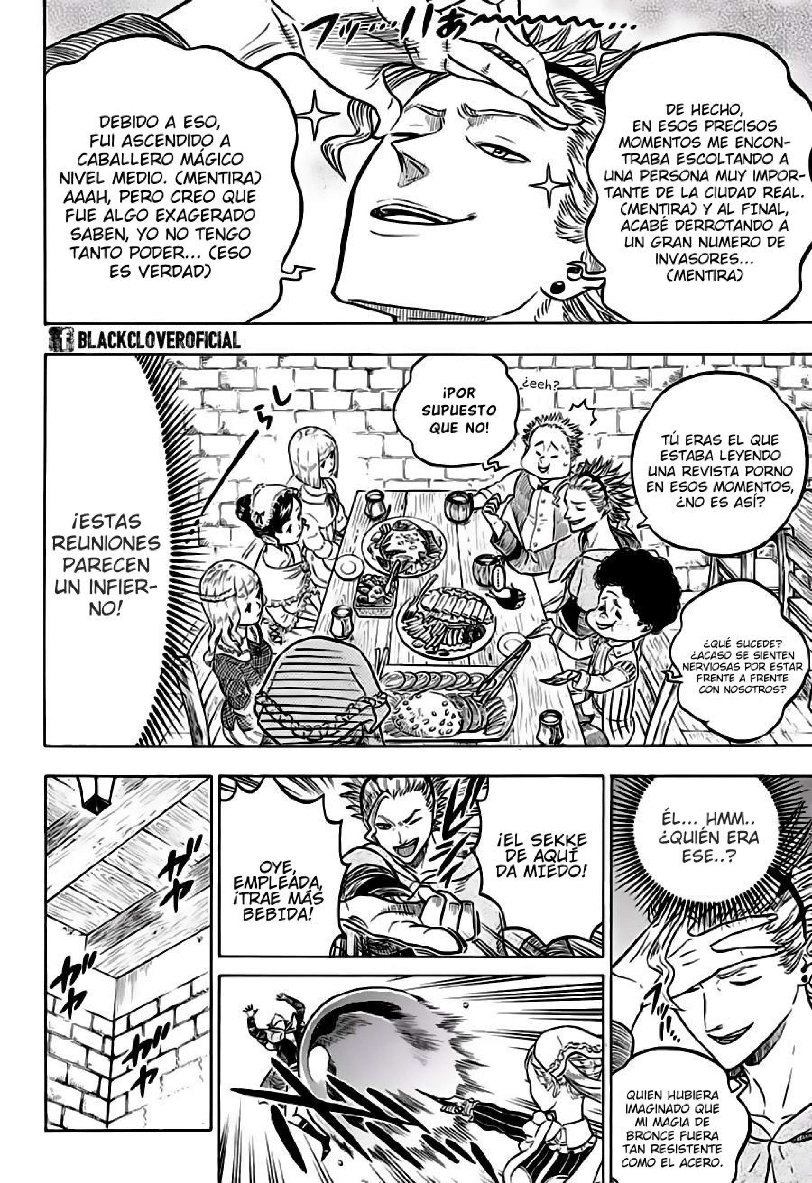 Read black Clover es Manga Online