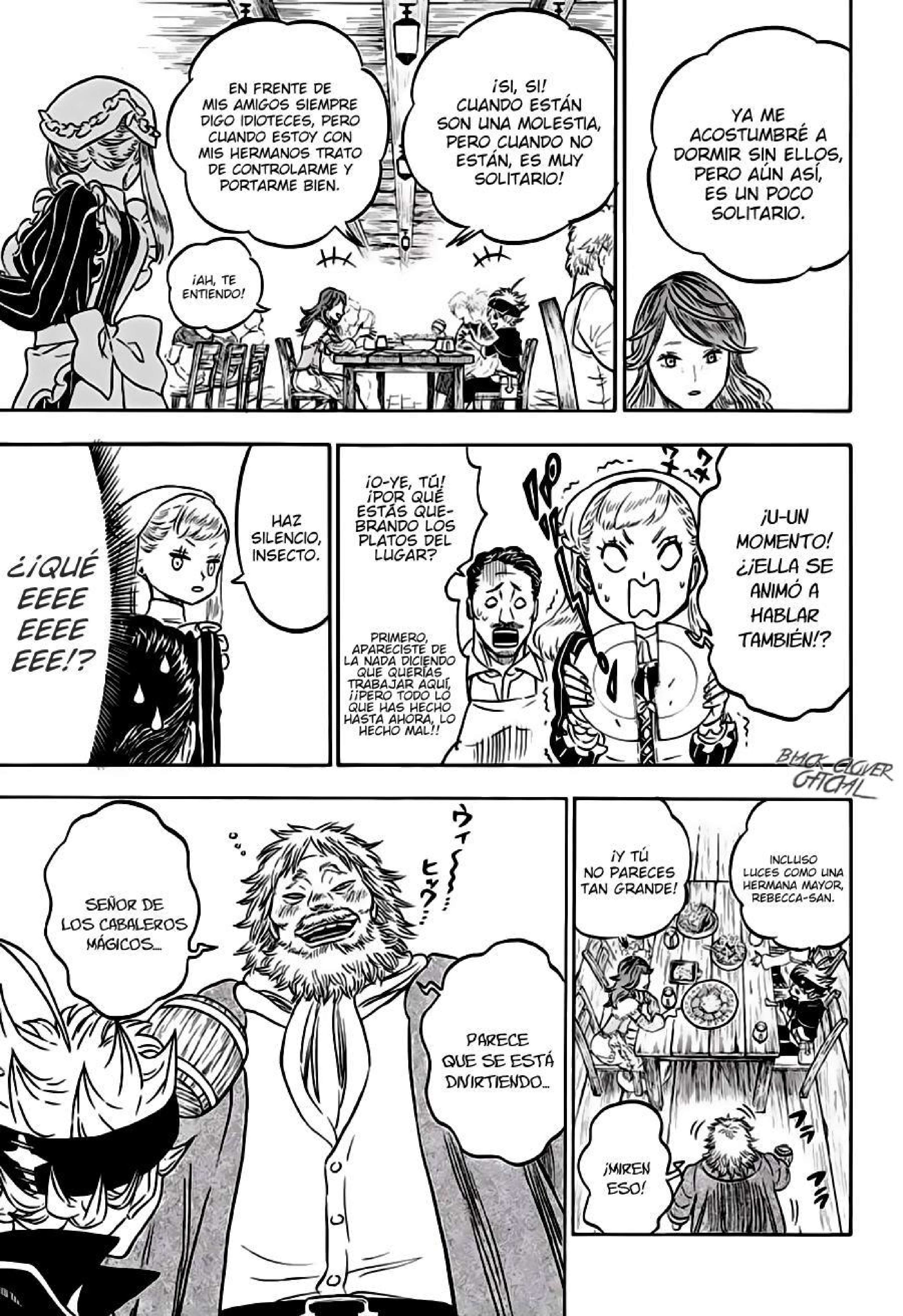 Read black Clover es Manga Online