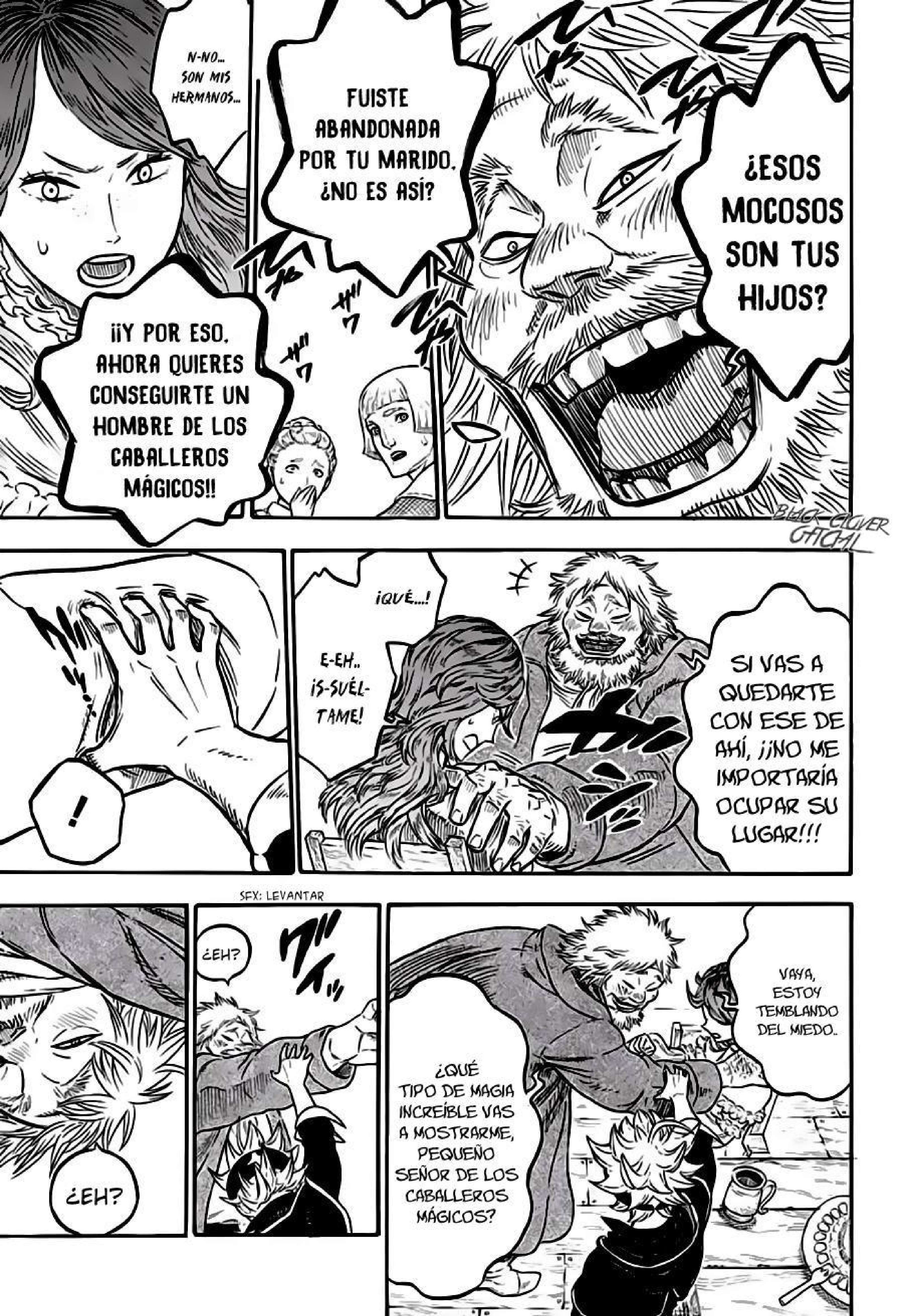 Read black Clover es Manga Online