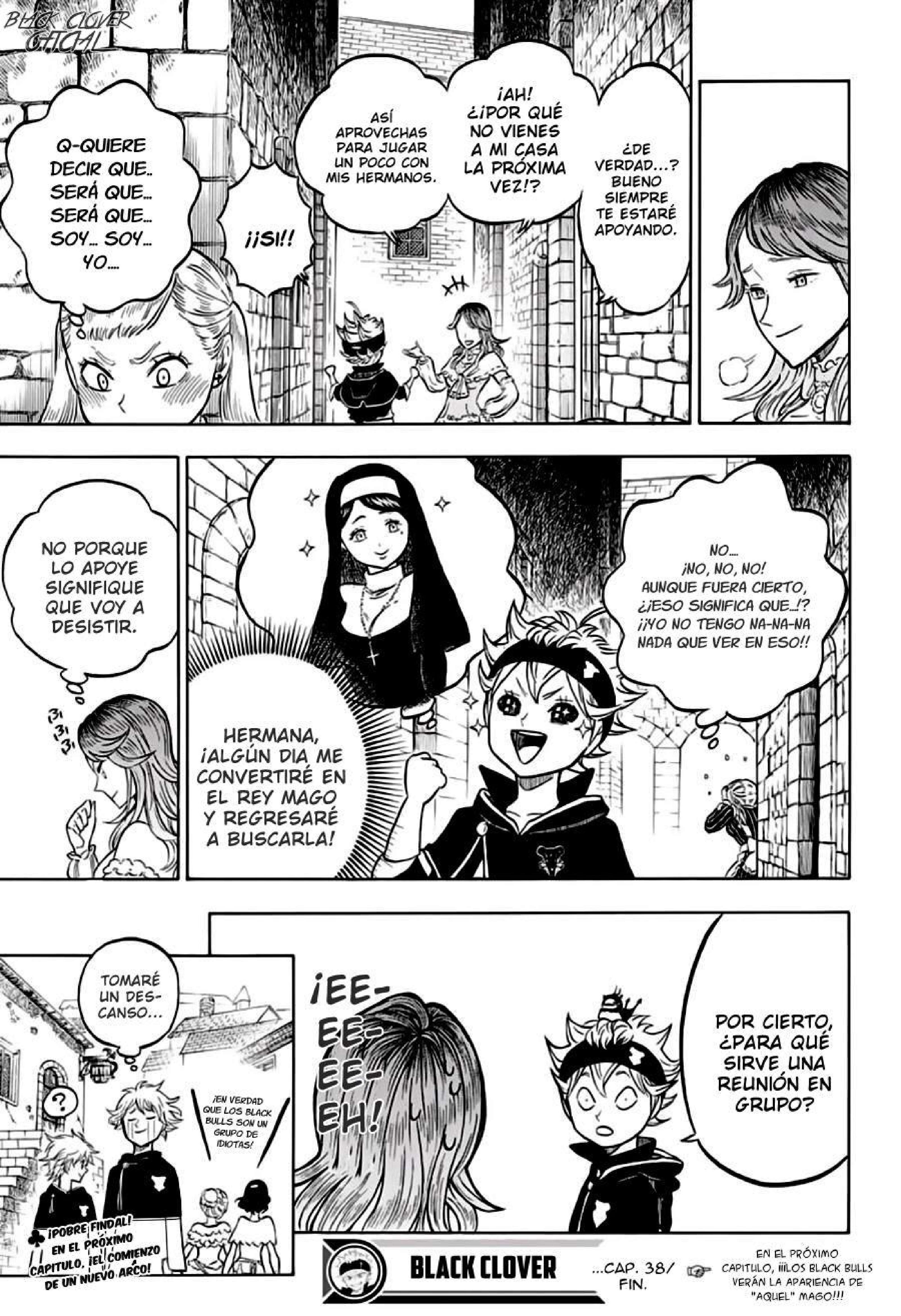 Read black Clover es Manga Online
