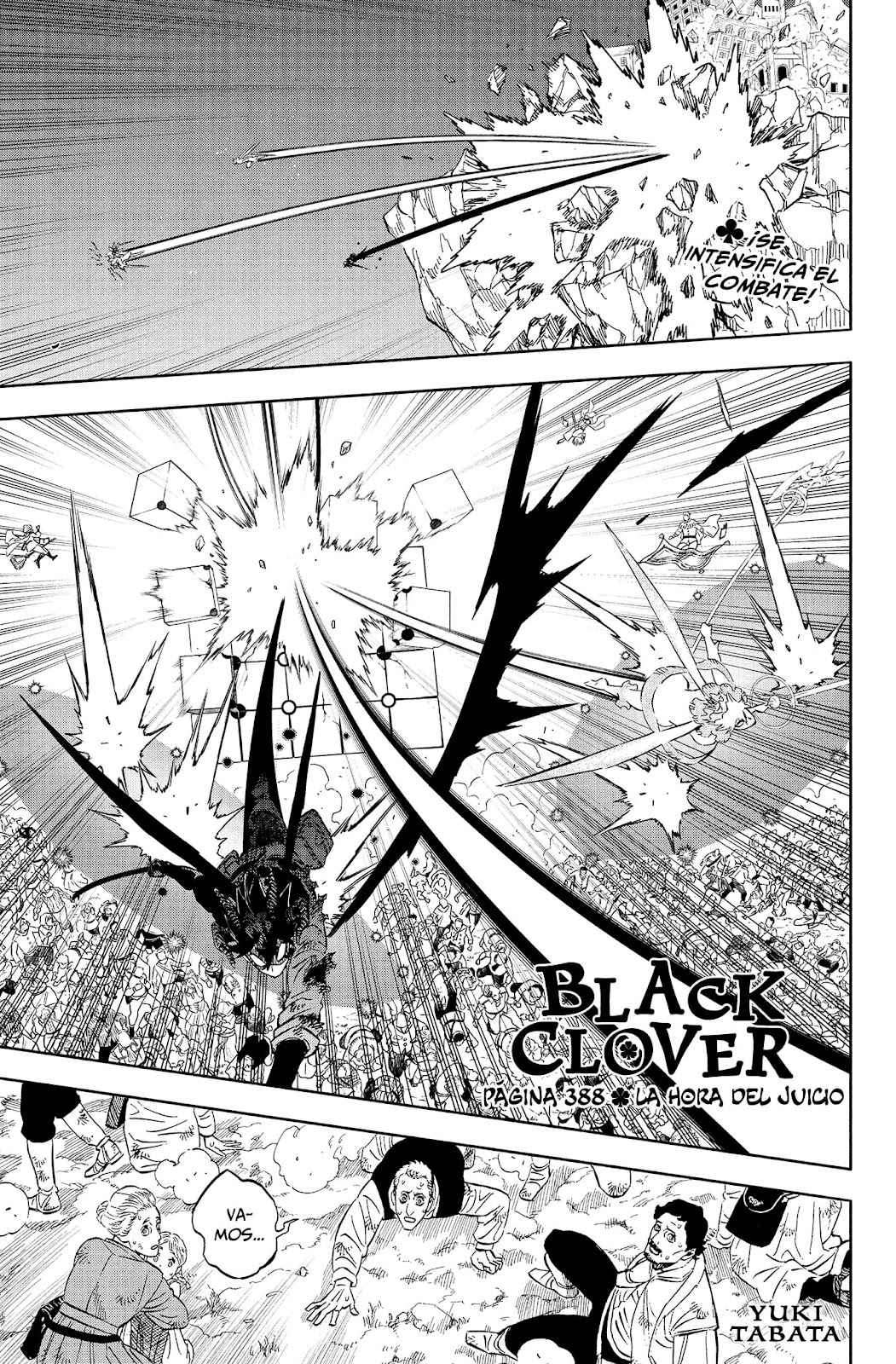 Read black Clover es Manga Online