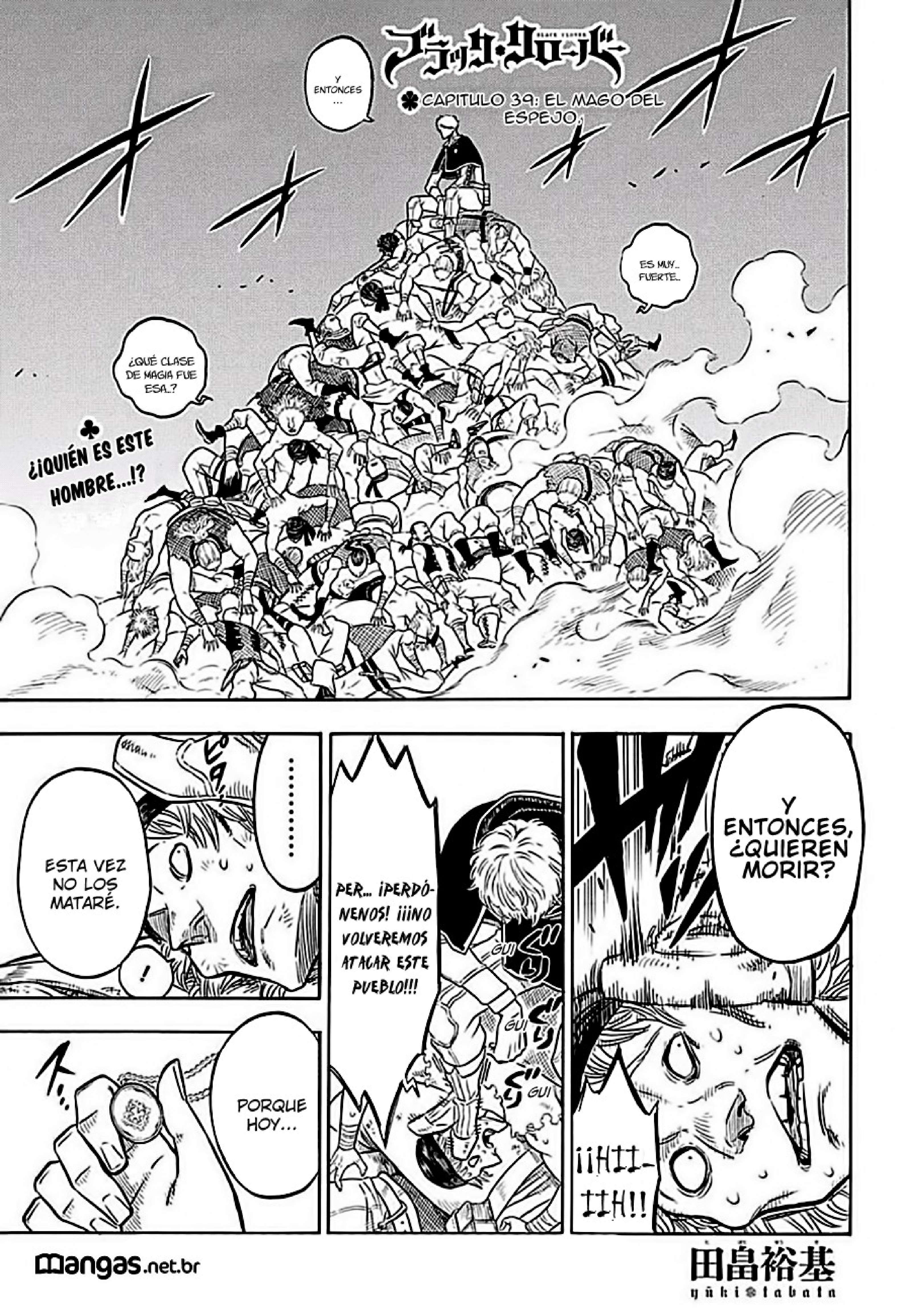 Read black Clover es Manga Online