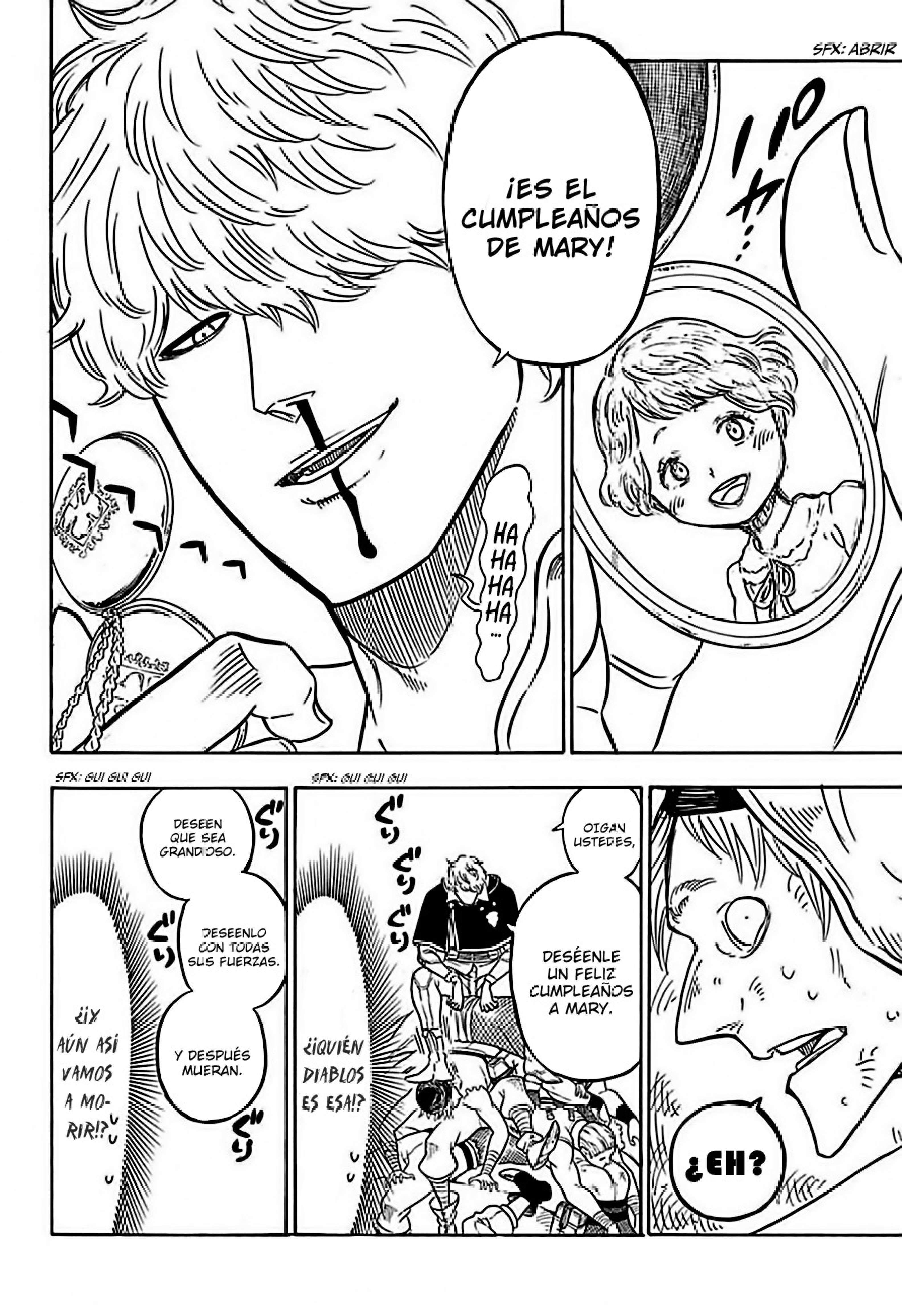 Read black Clover es Manga Online