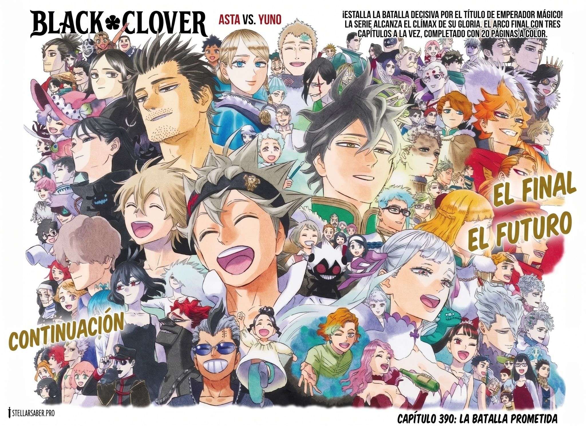 Read black Clover es Manga Online