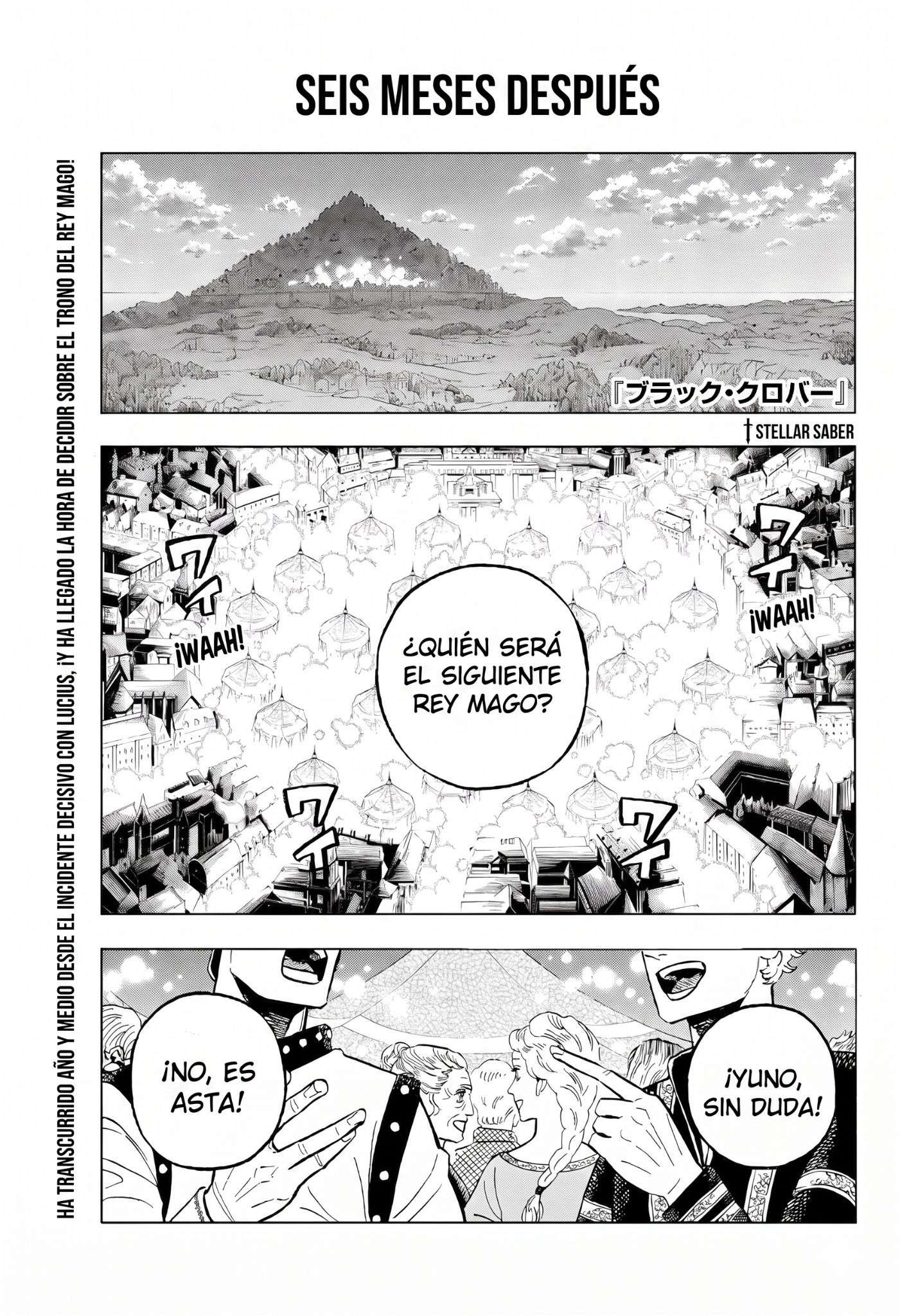 Read black Clover es Manga Online