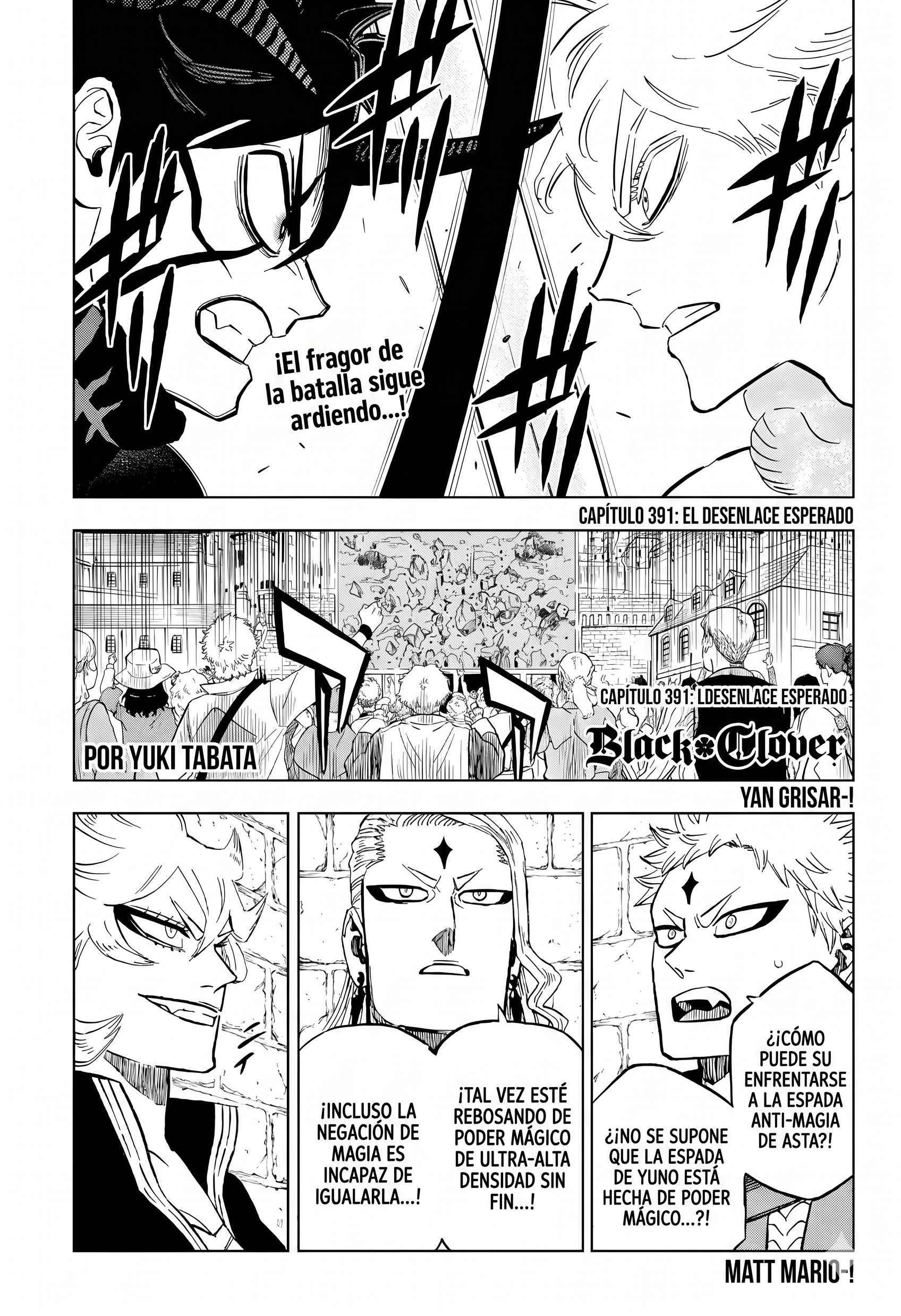 Read black Clover es Manga Online