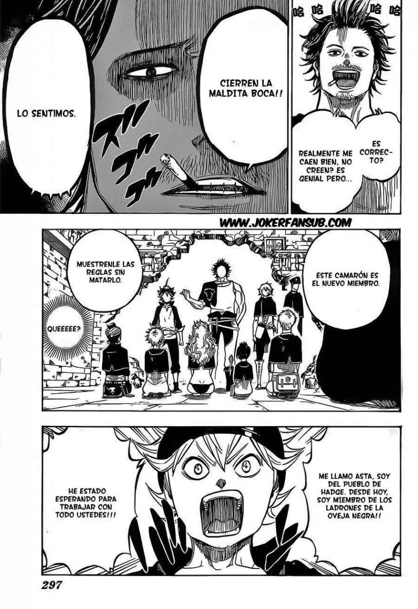 Read black Clover es Manga Online