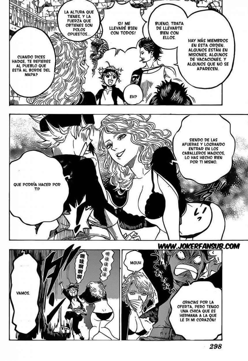 Read black Clover es Manga Online