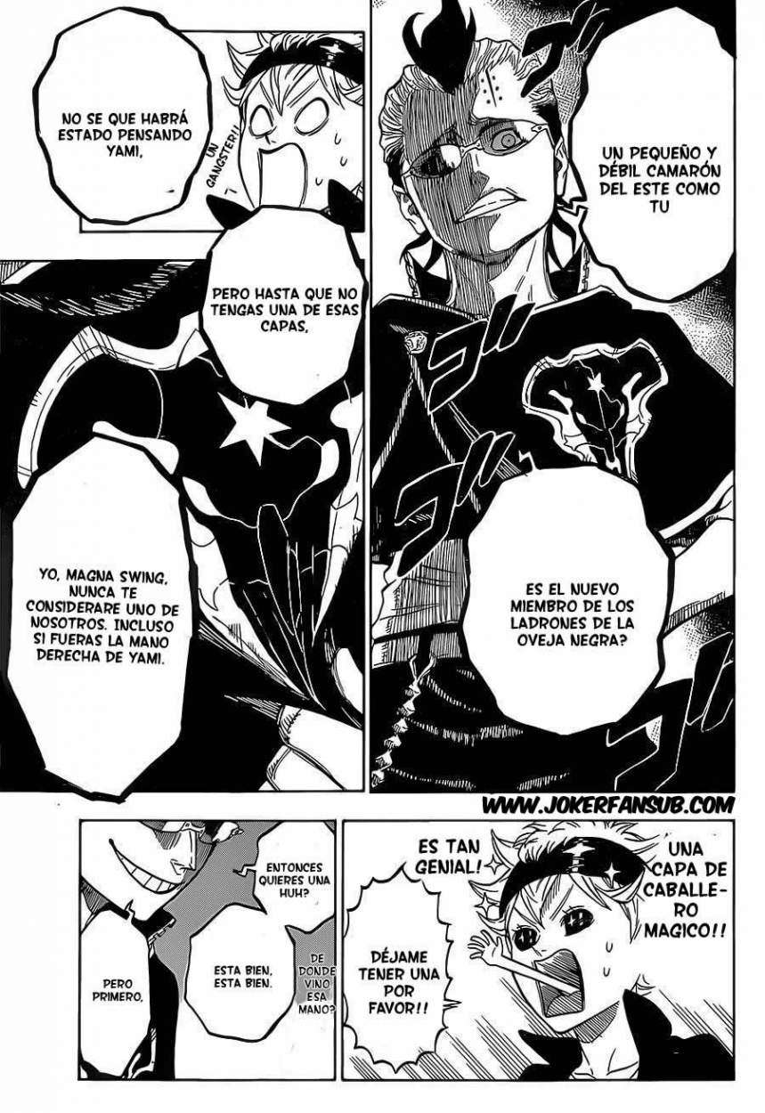 Read black Clover es Manga Online