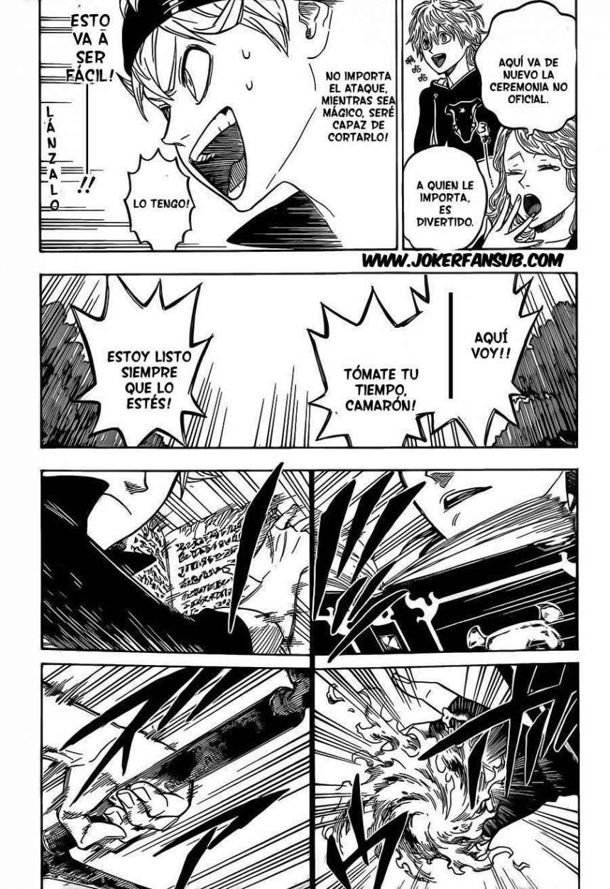 Read black Clover es Manga Online