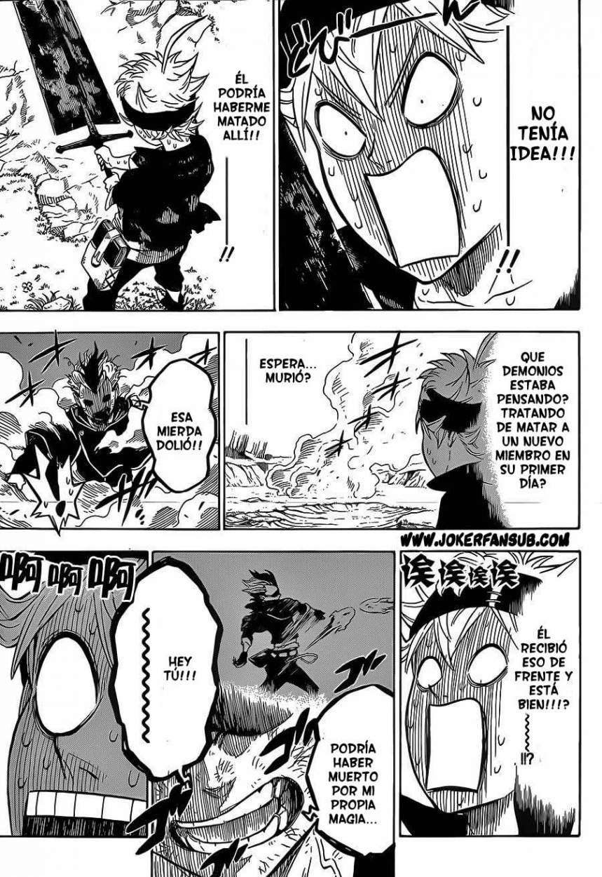 Read black Clover es Manga Online