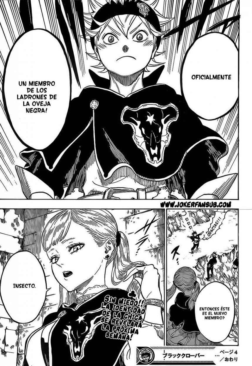 Read black Clover es Manga Online