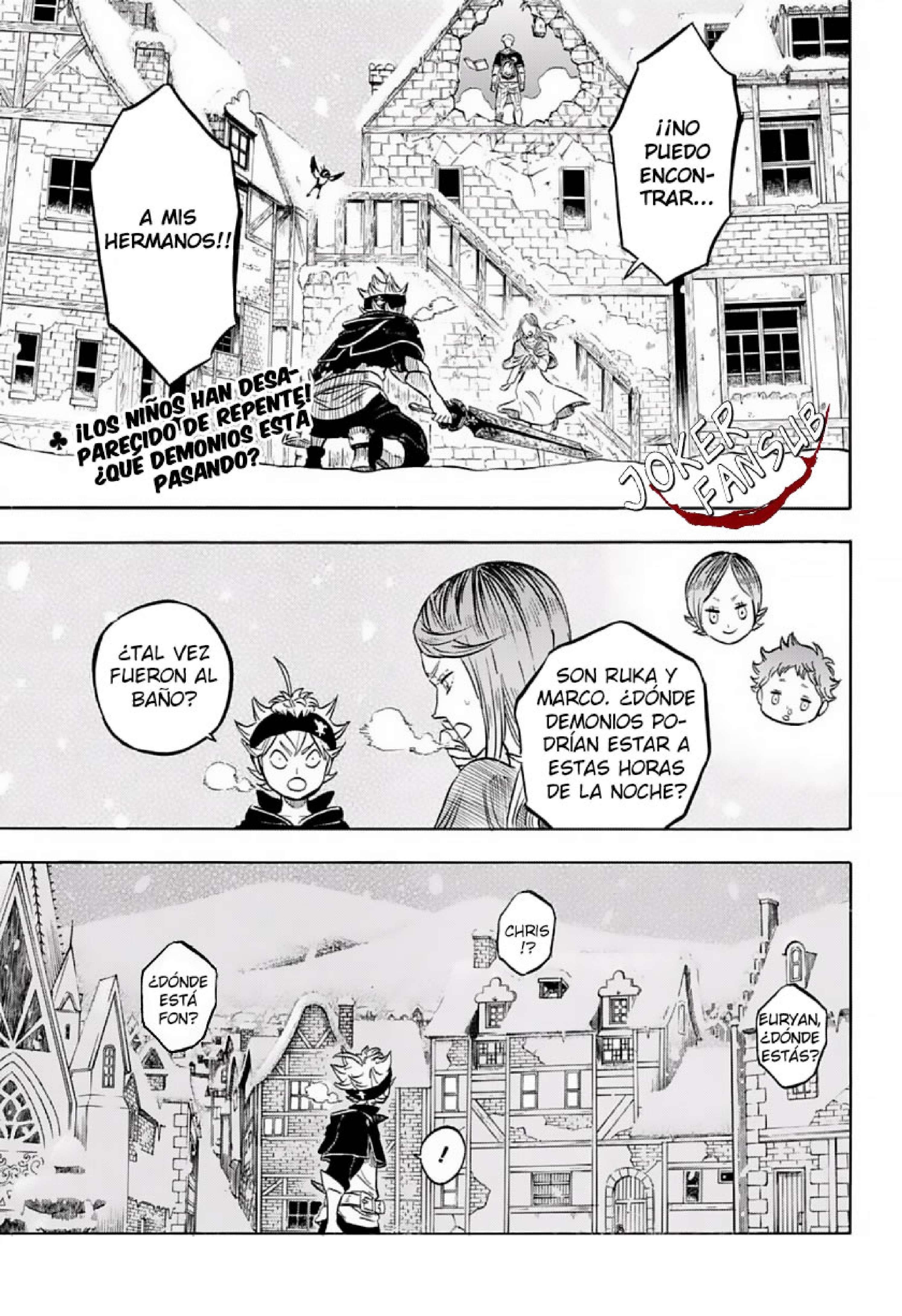 Read black Clover es Manga Online