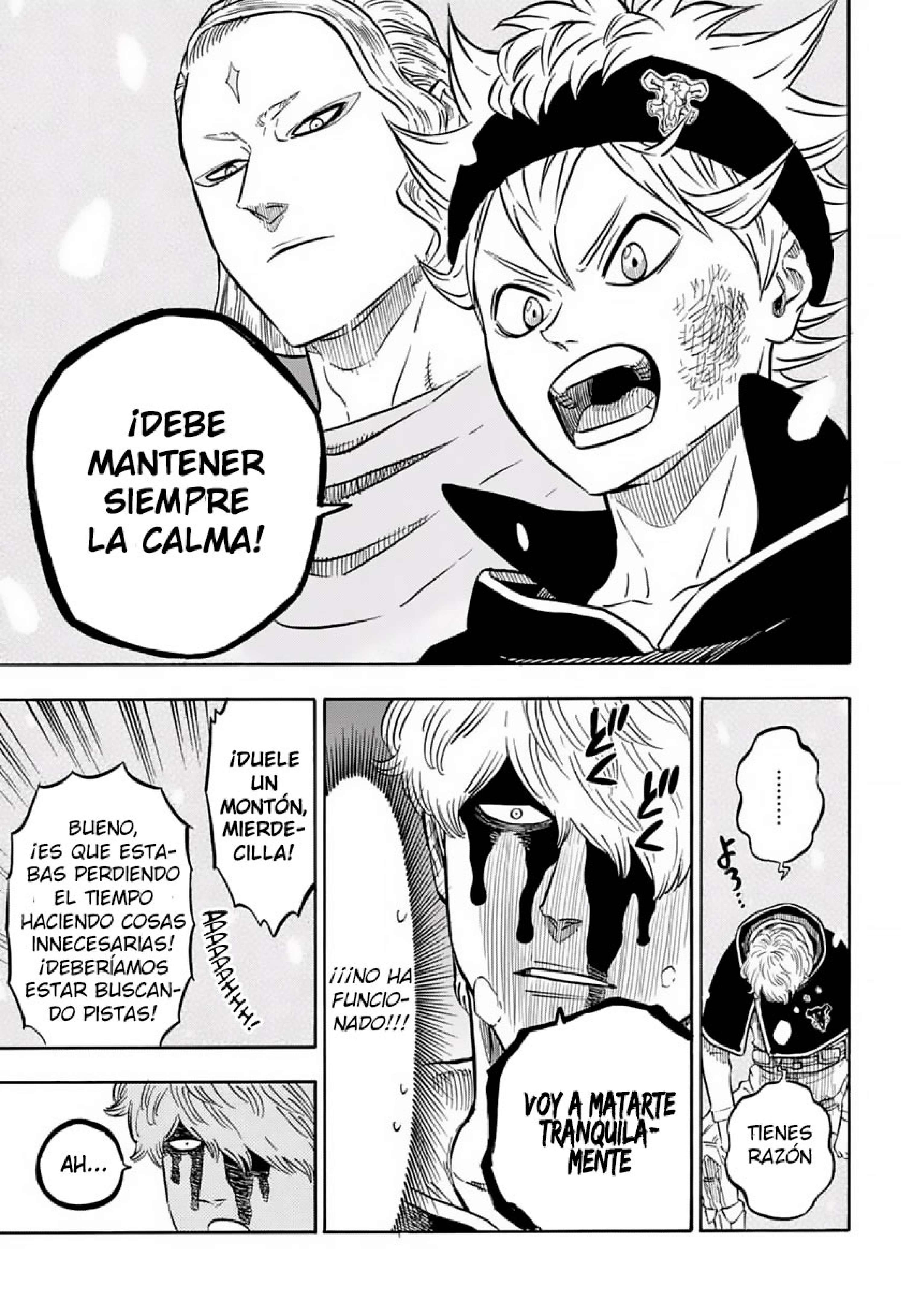 Read black Clover es Manga Online