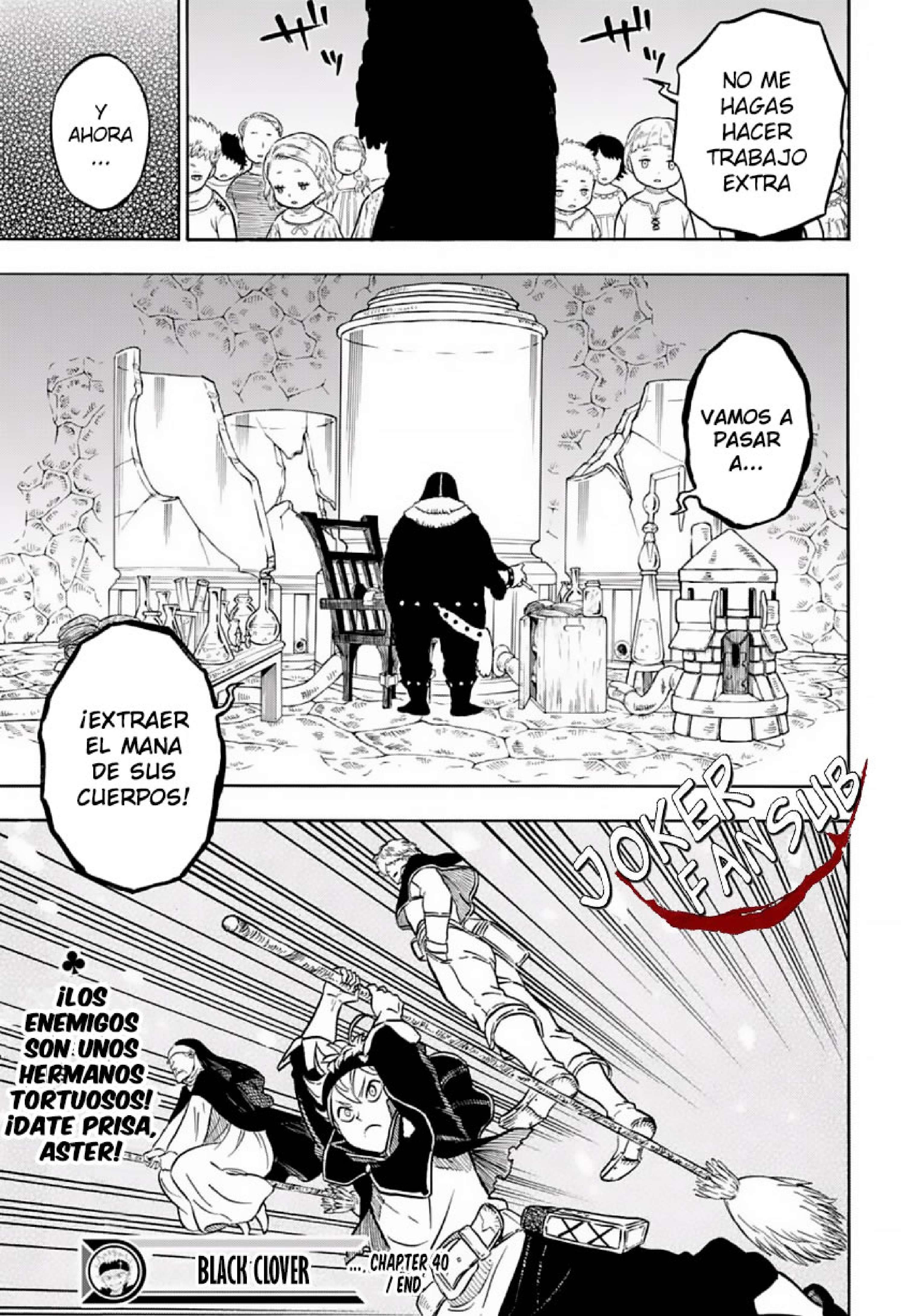 Read black Clover es Manga Online