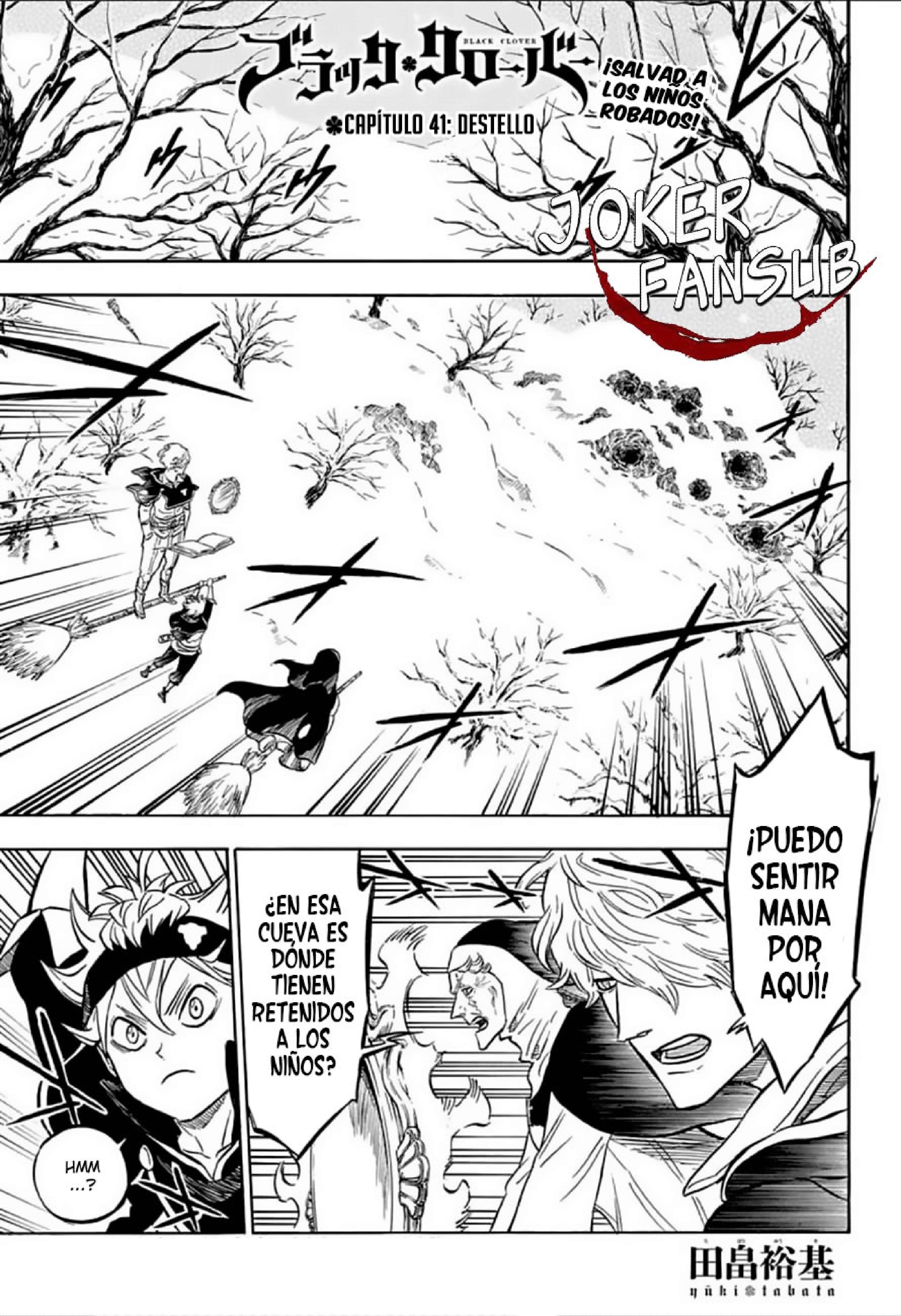 Read black Clover es Manga Online