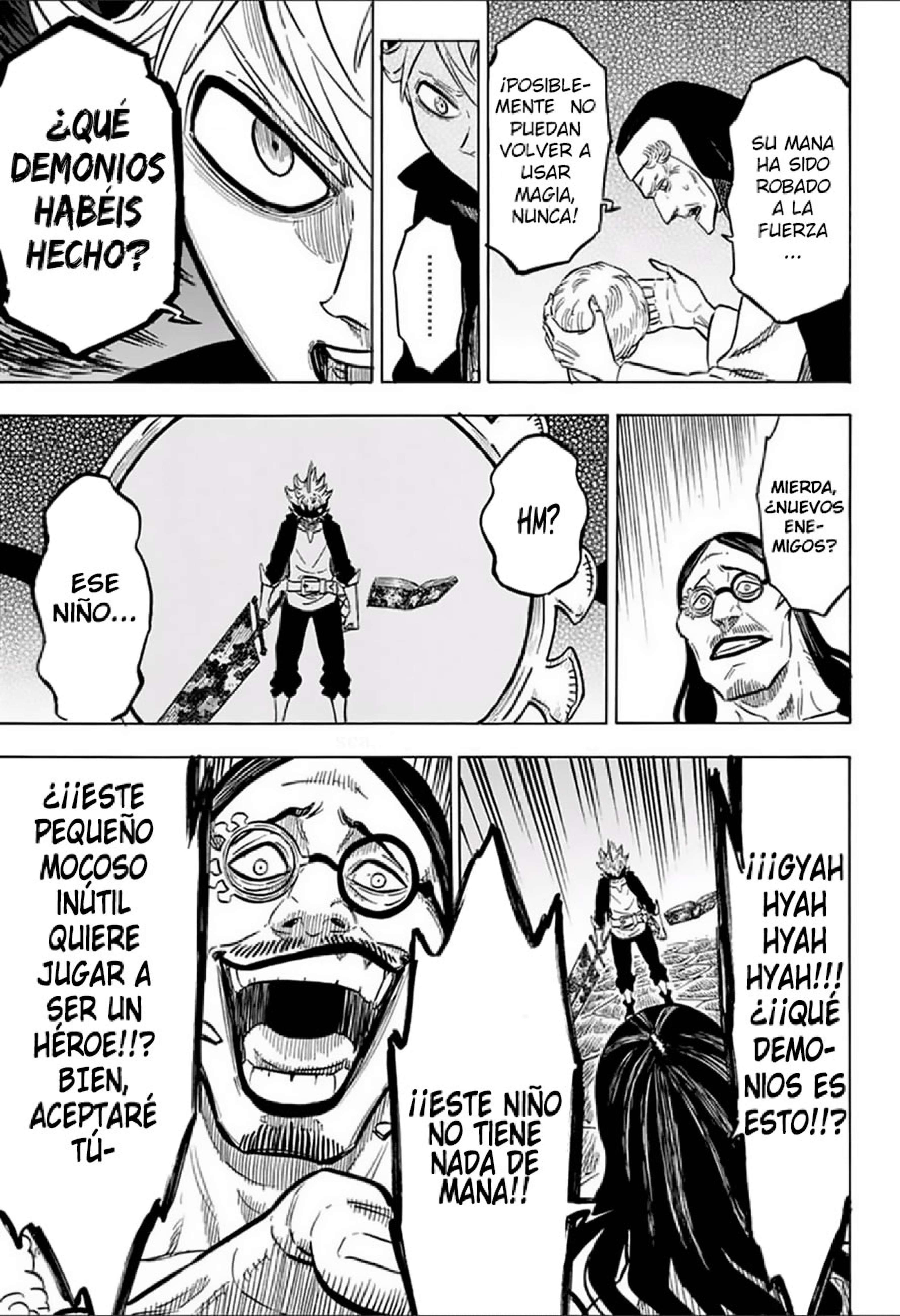 Read black Clover es Manga Online