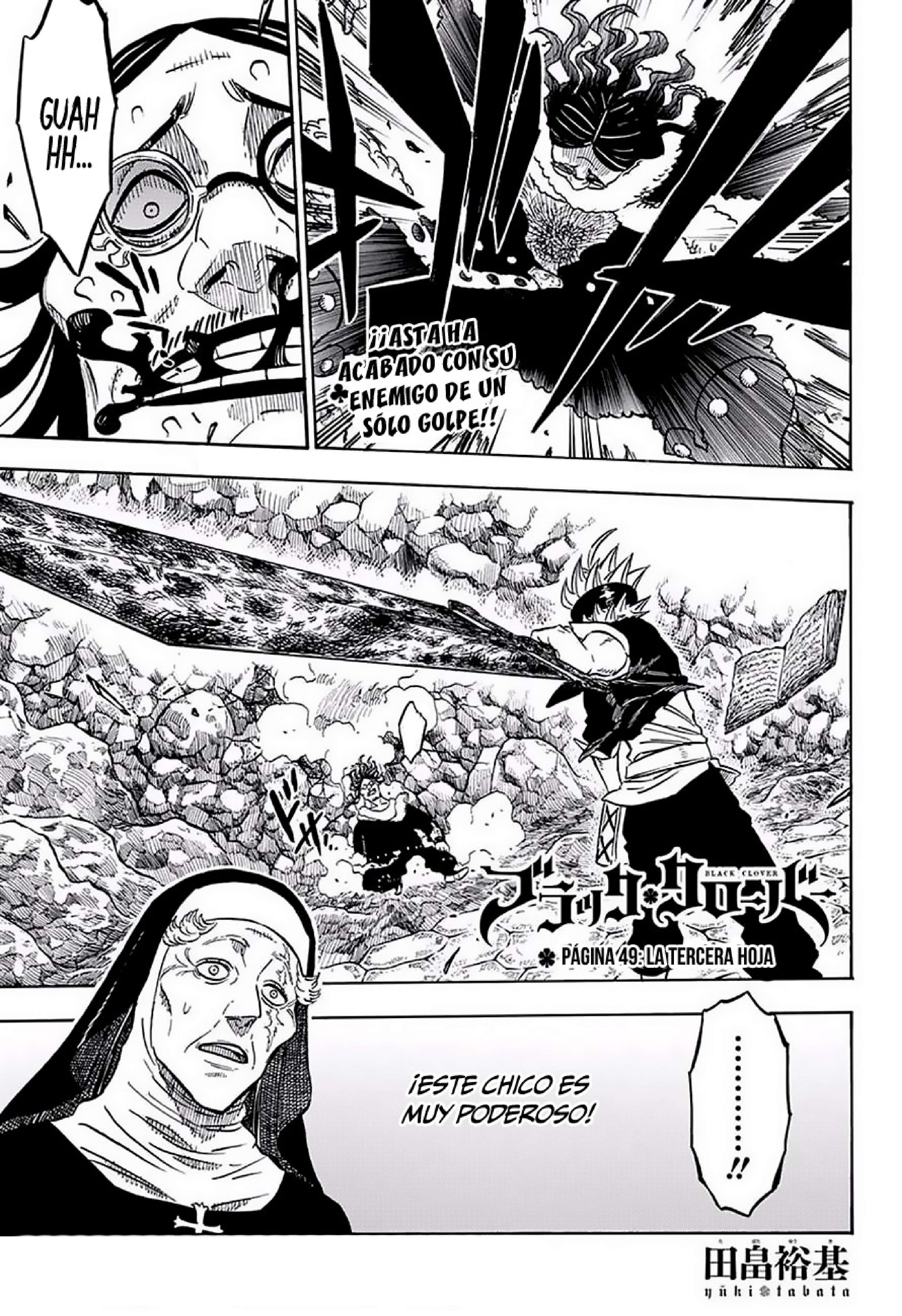 Read black Clover es Manga Online