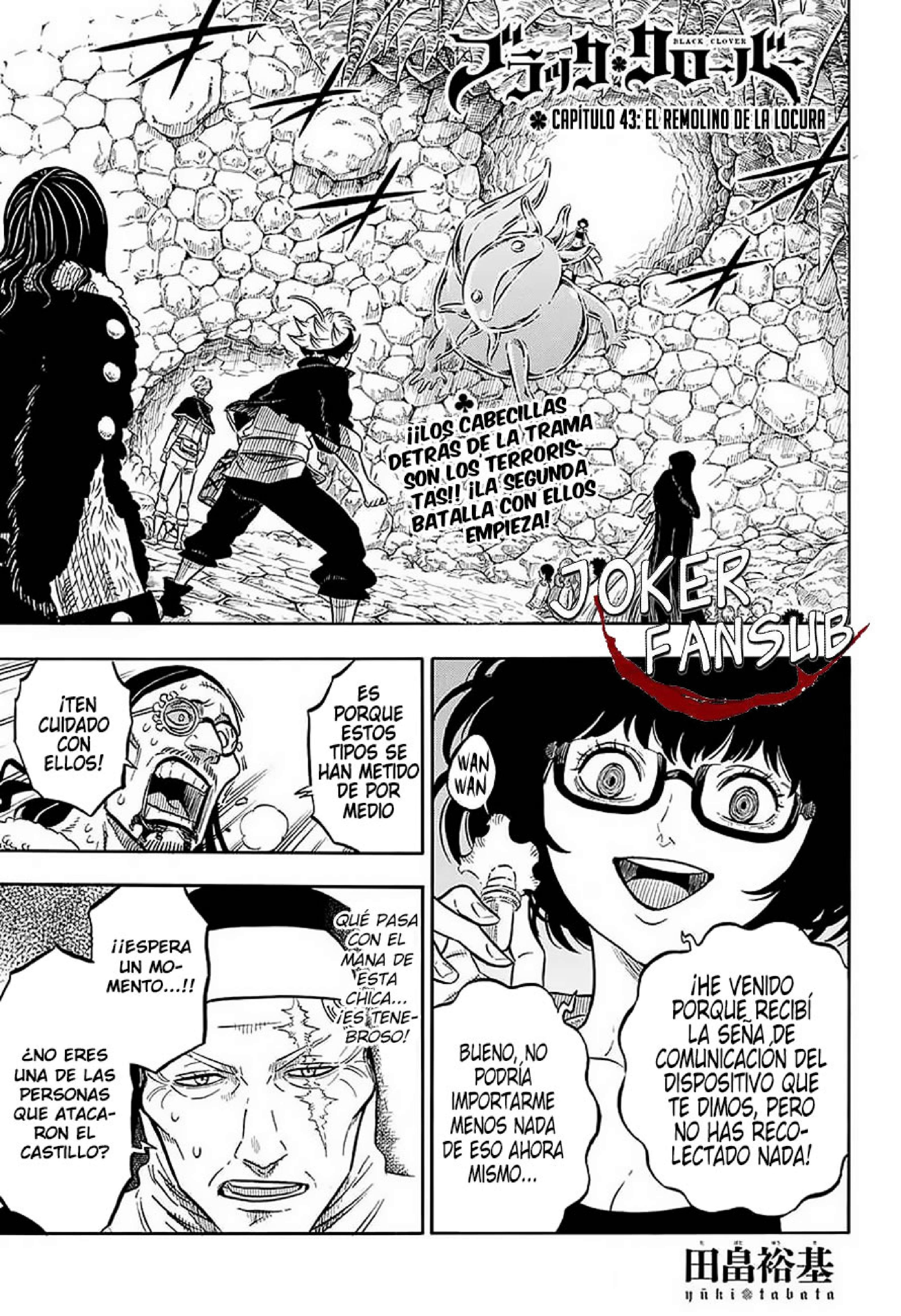 Read black Clover es Manga Online