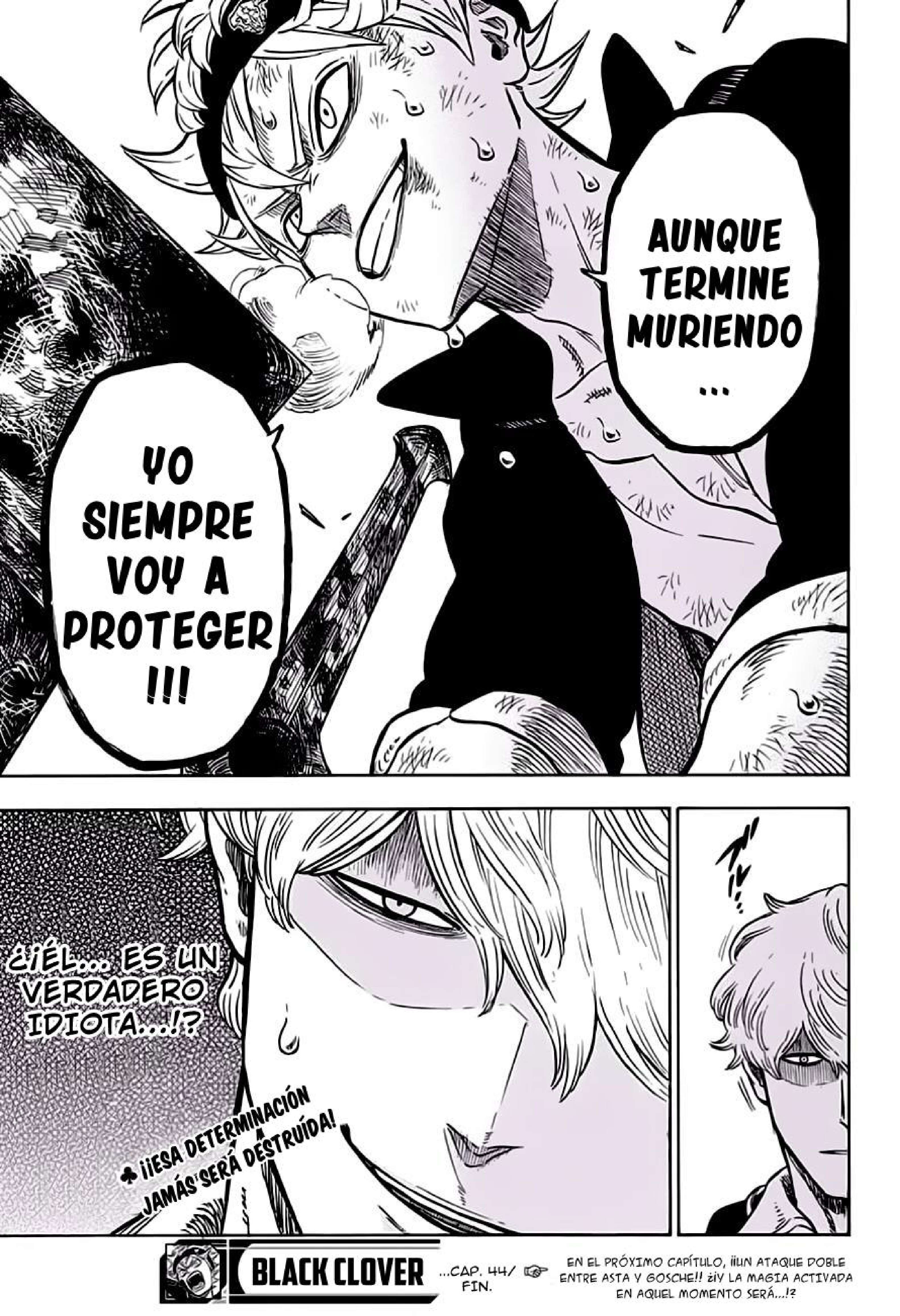 Read black Clover es Manga Online