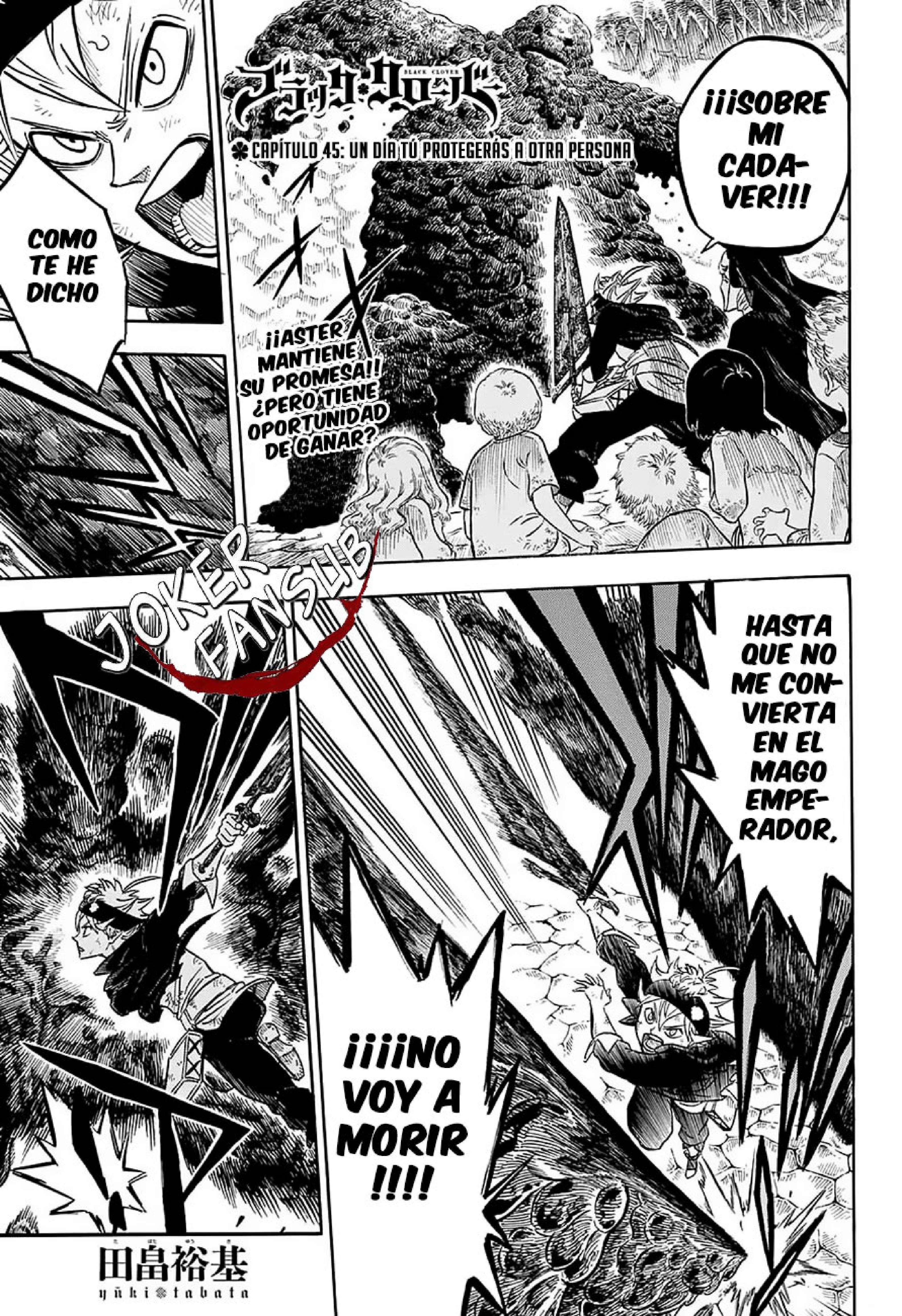 Read black Clover es Manga Online