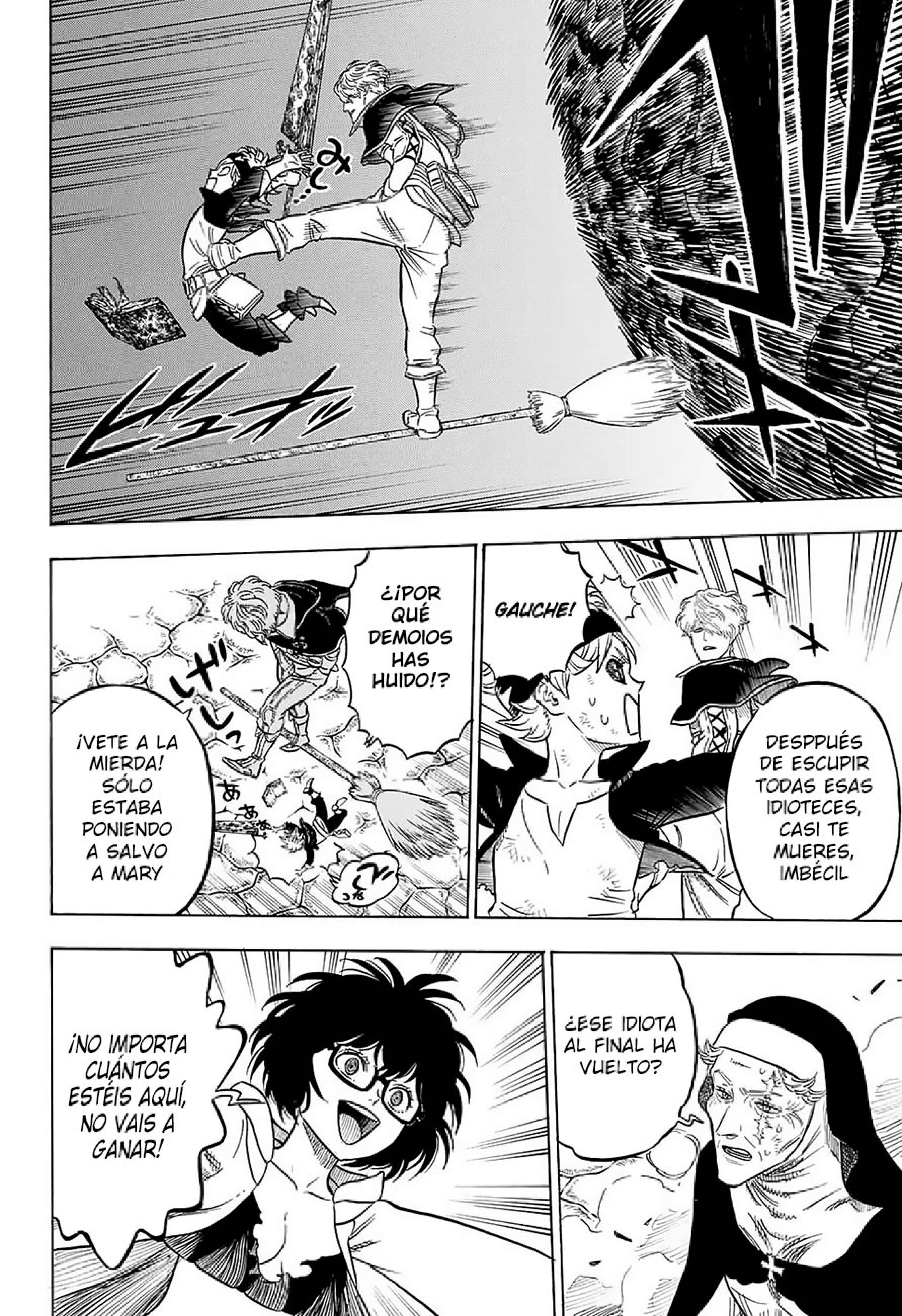 Read black Clover es Manga Online