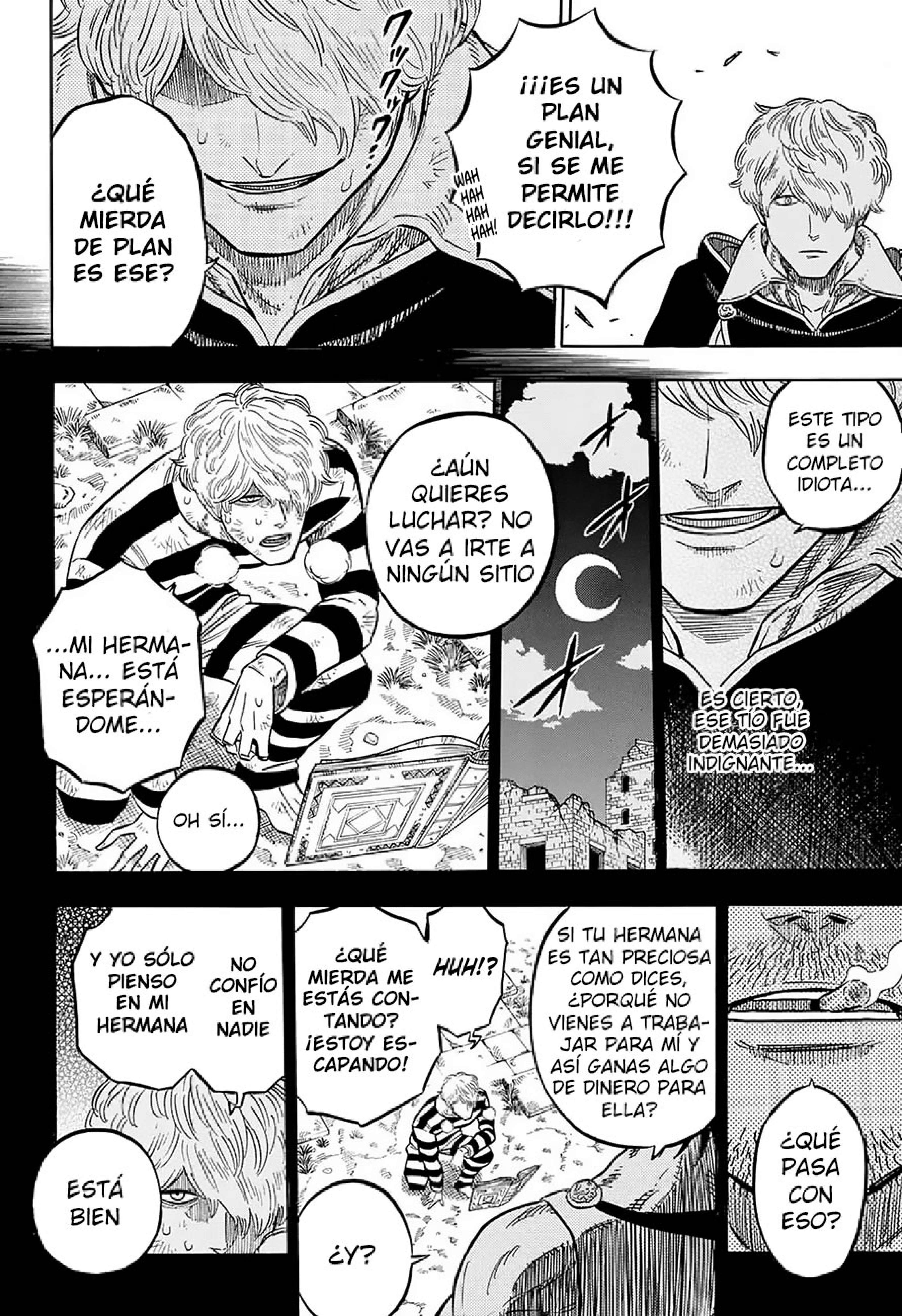Read black Clover es Manga Online
