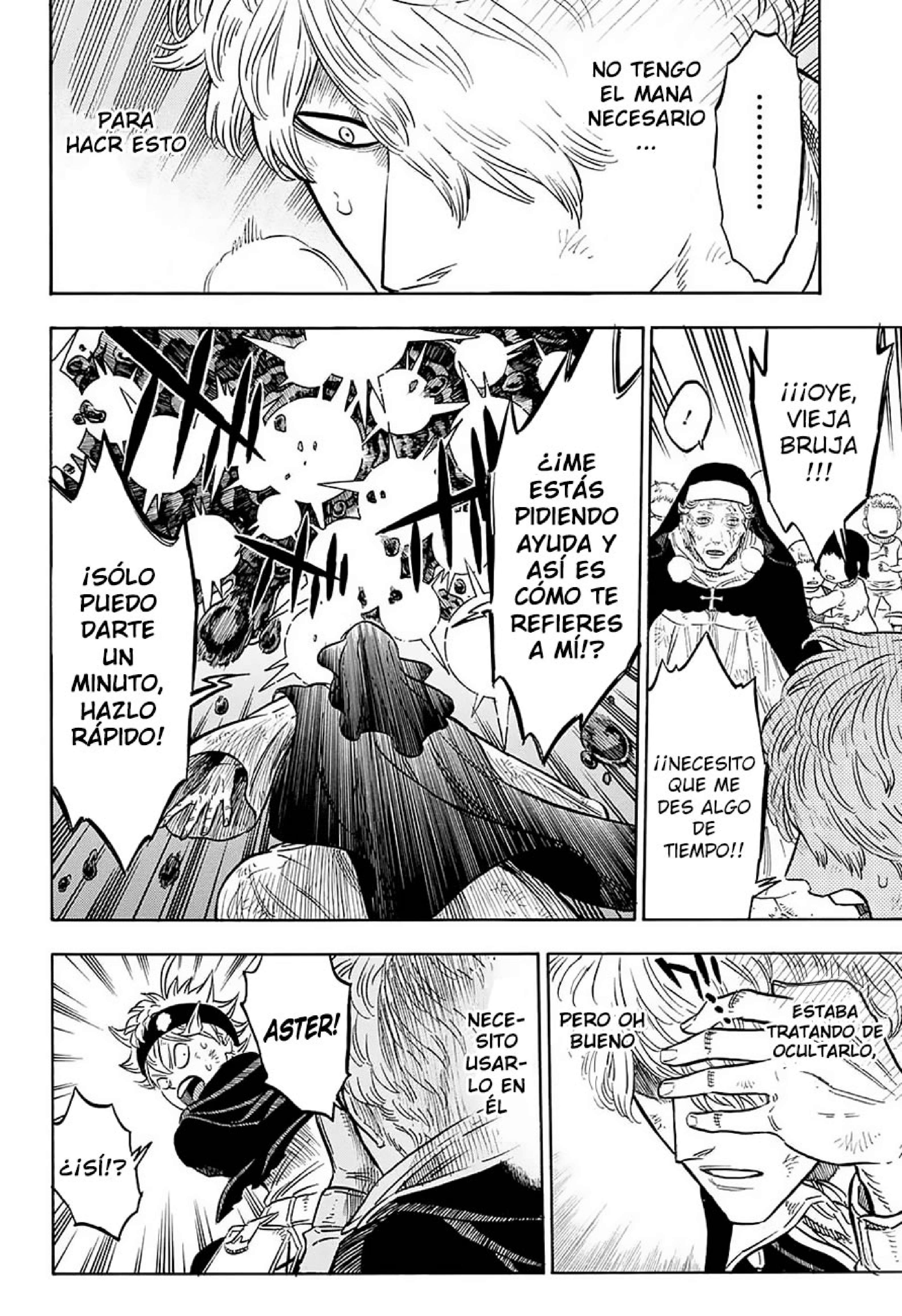 Read black Clover es Manga Online