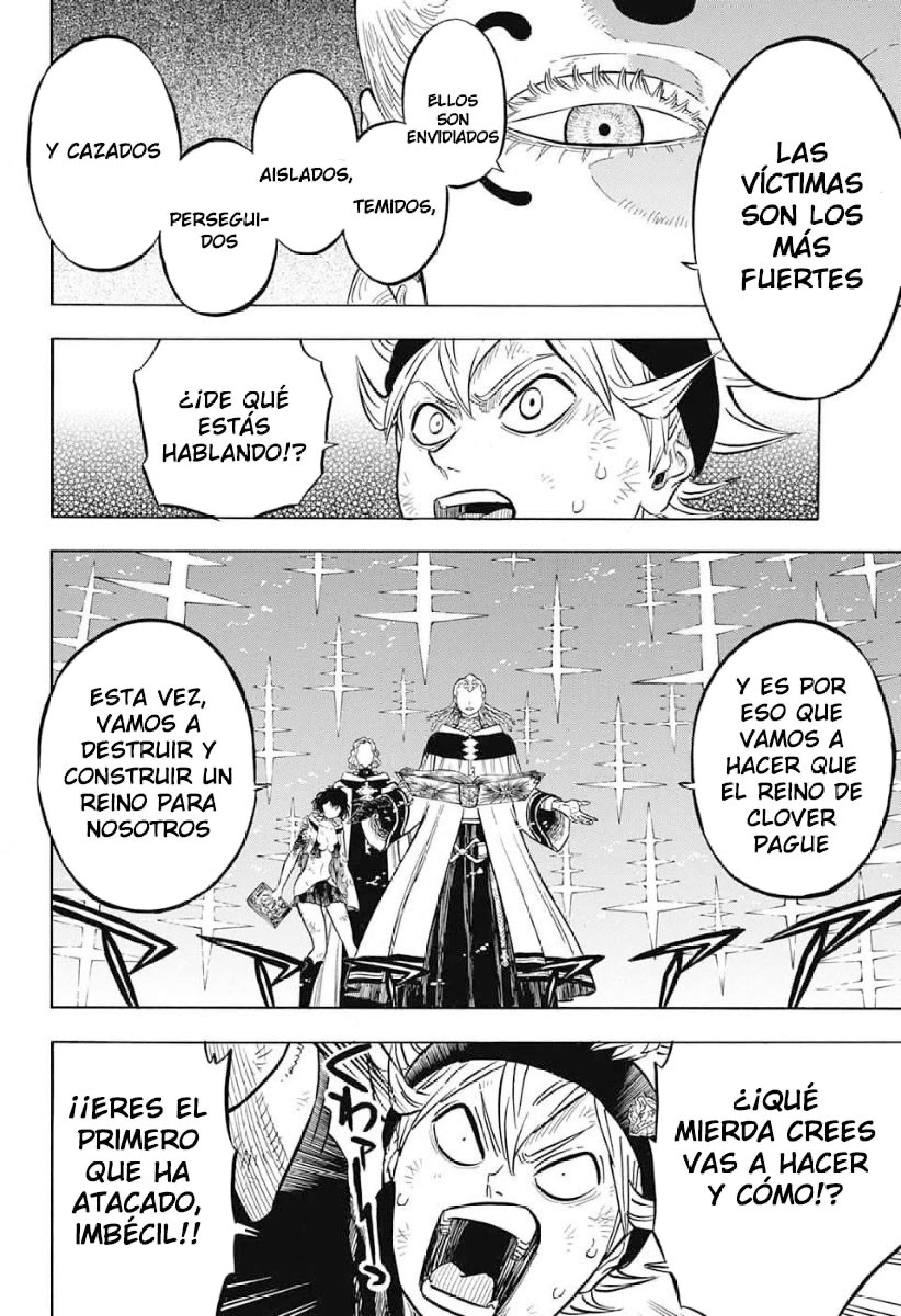 Read black Clover es Manga Online