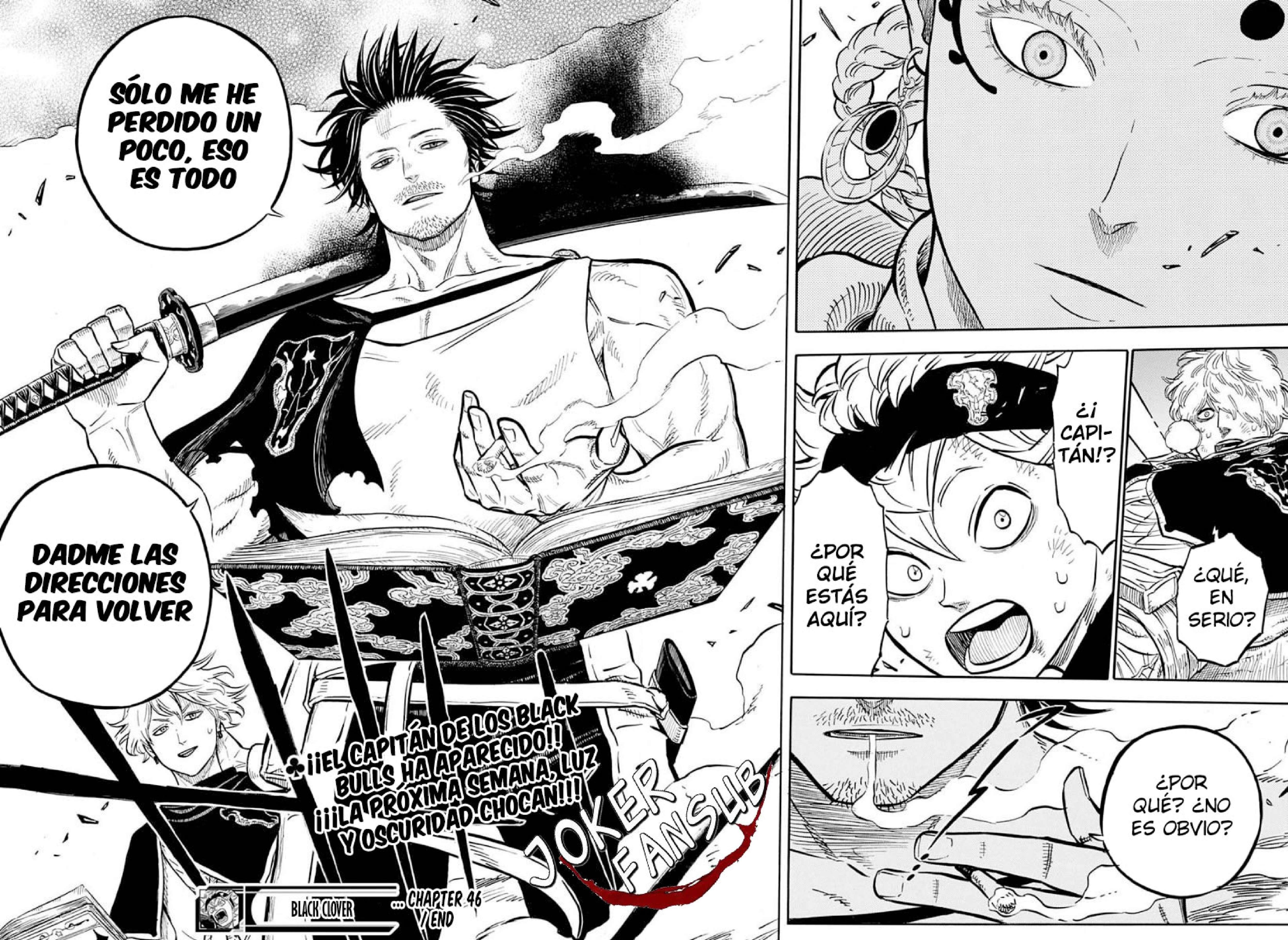 Read black Clover es Manga Online