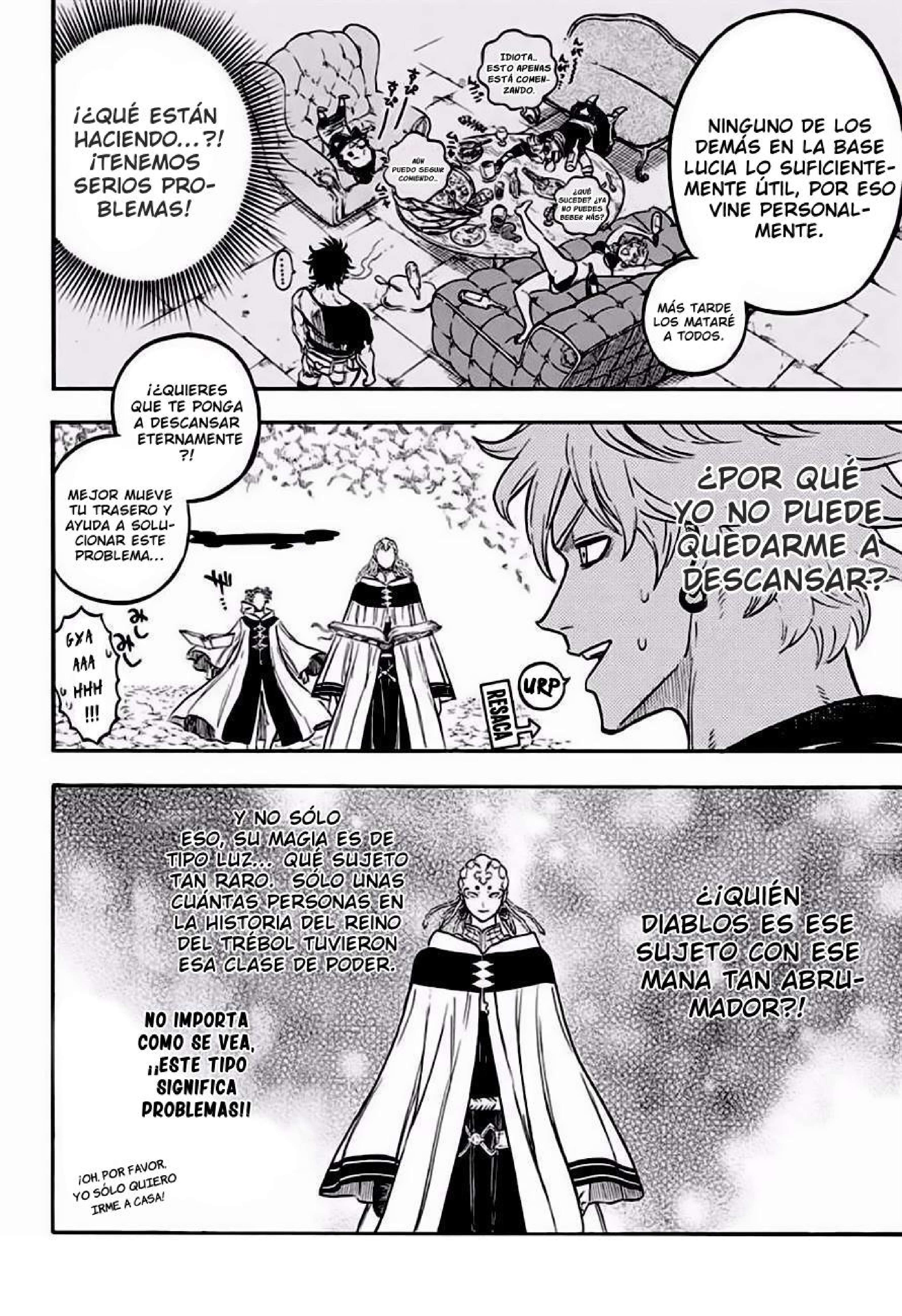 Read black Clover es Manga Online