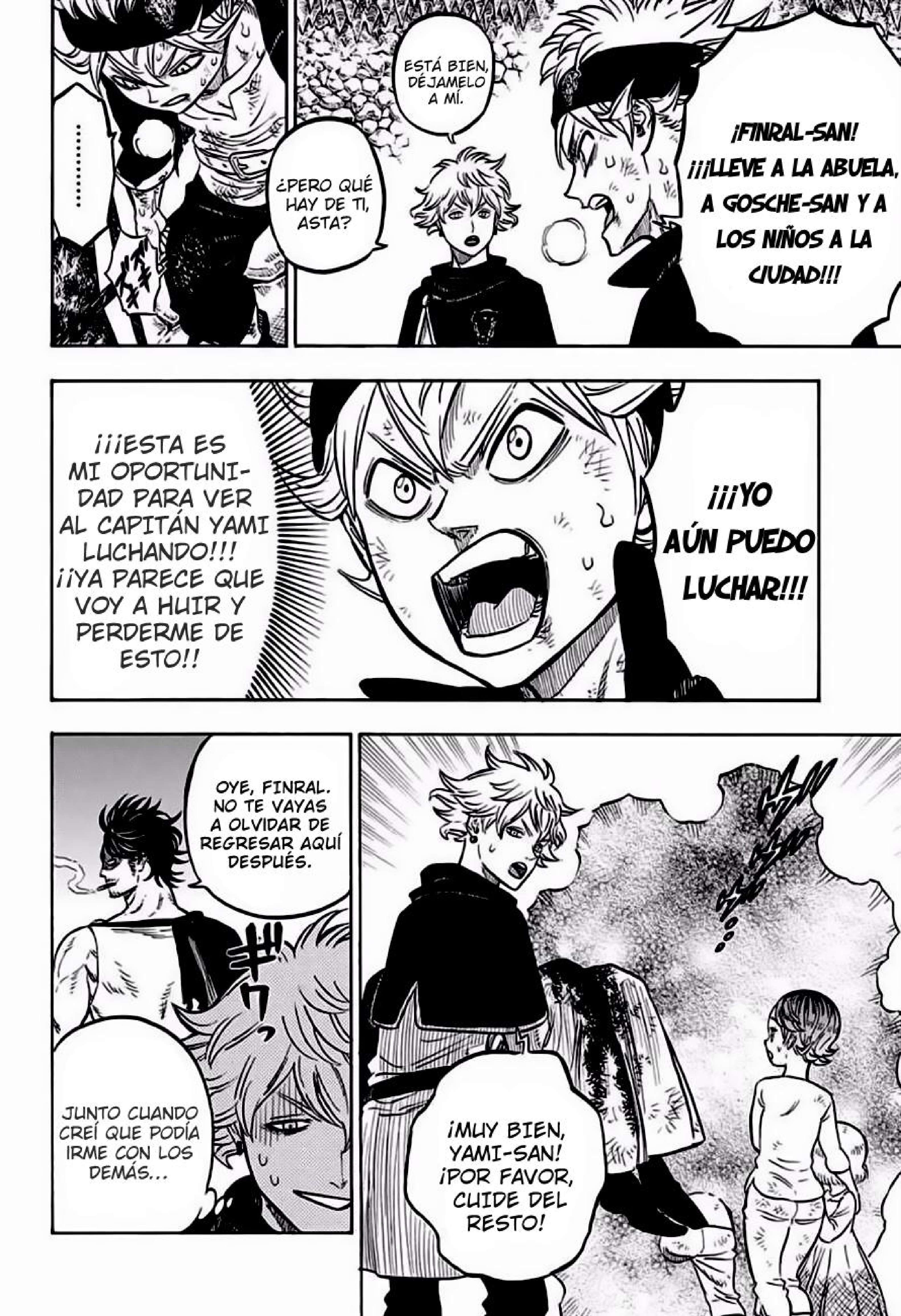 Read black Clover es Manga Online